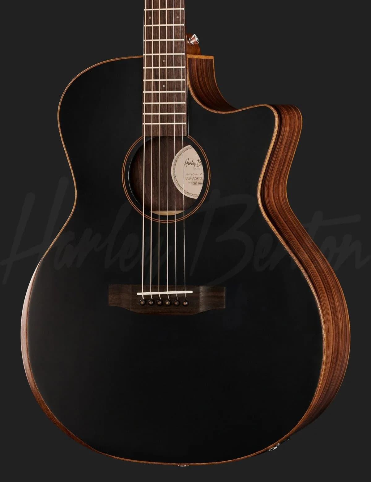 Harley Benton CLG-70SR CE SBK — photo 6