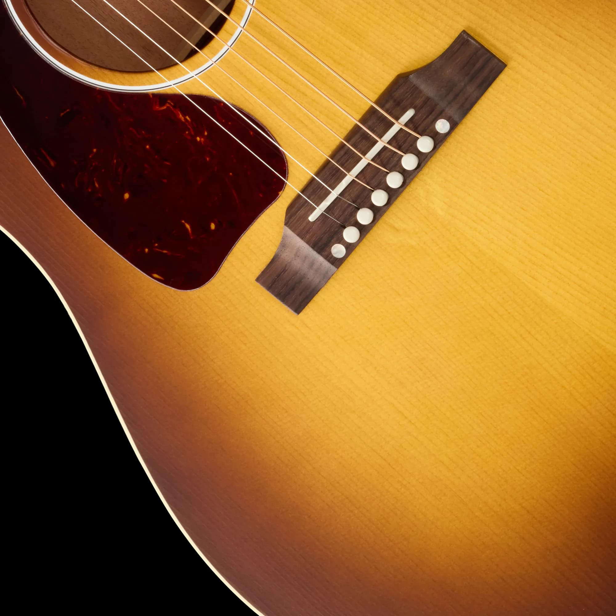 Gibson J-45 Special, Left-Handed, Satin Honey Burst — photo 7