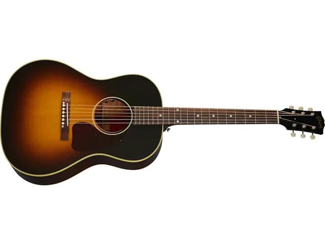 Gibson 50s LG-2, Left-Handed, Vintage Sunburst — photo 7