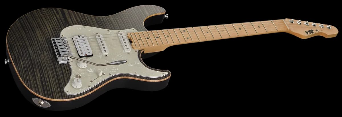 ESP Snapper Ctm See Thru Black — photo 3