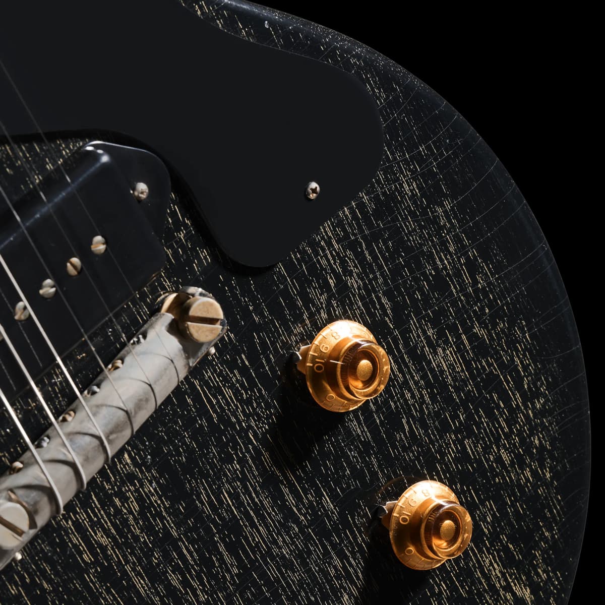 Gibson 1957 Les Paul Junior Reissue, Ultra Light Aged, Silver Fox — photo 7