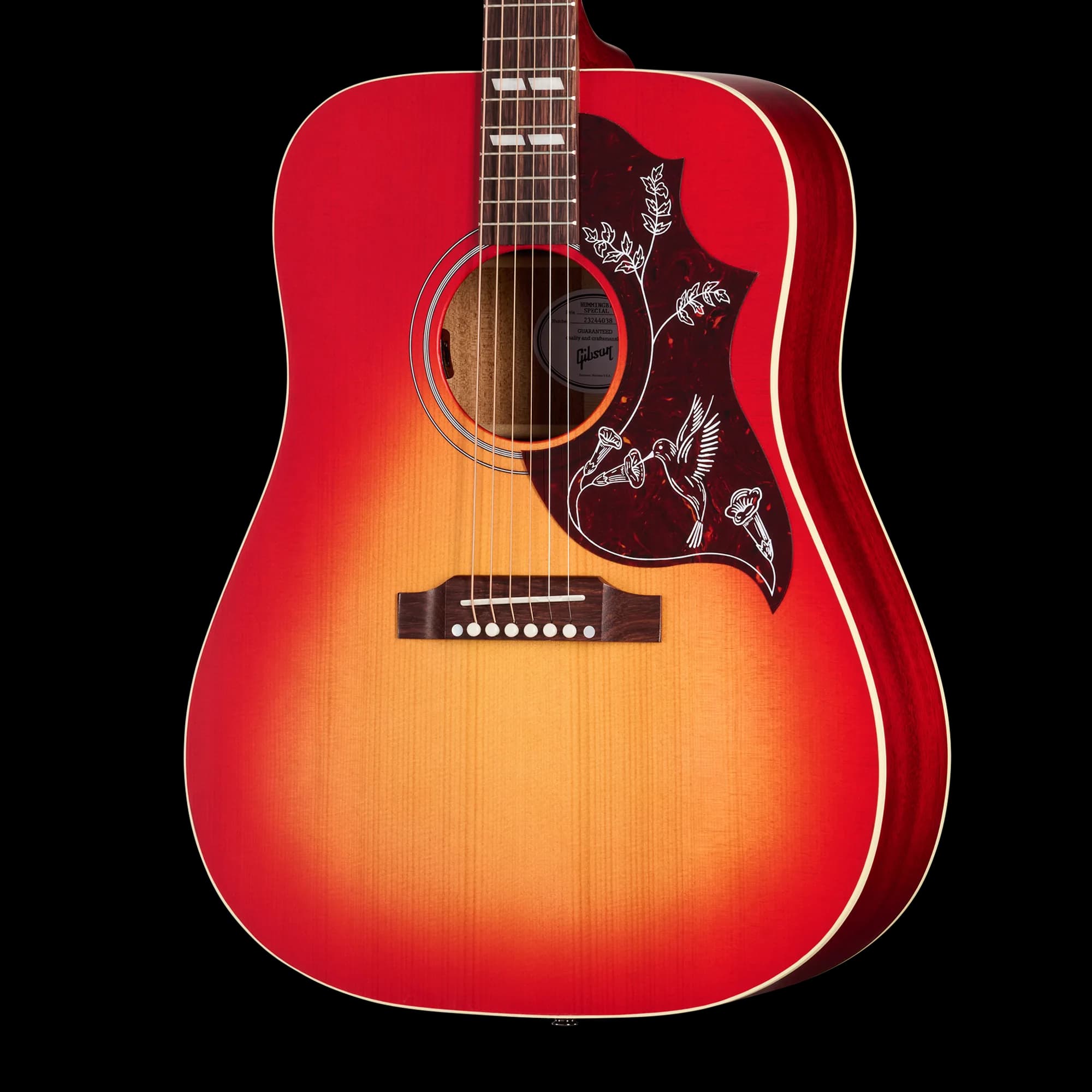 Gibson Hummingbird Special, Satin Vintage Cherry Sunburst