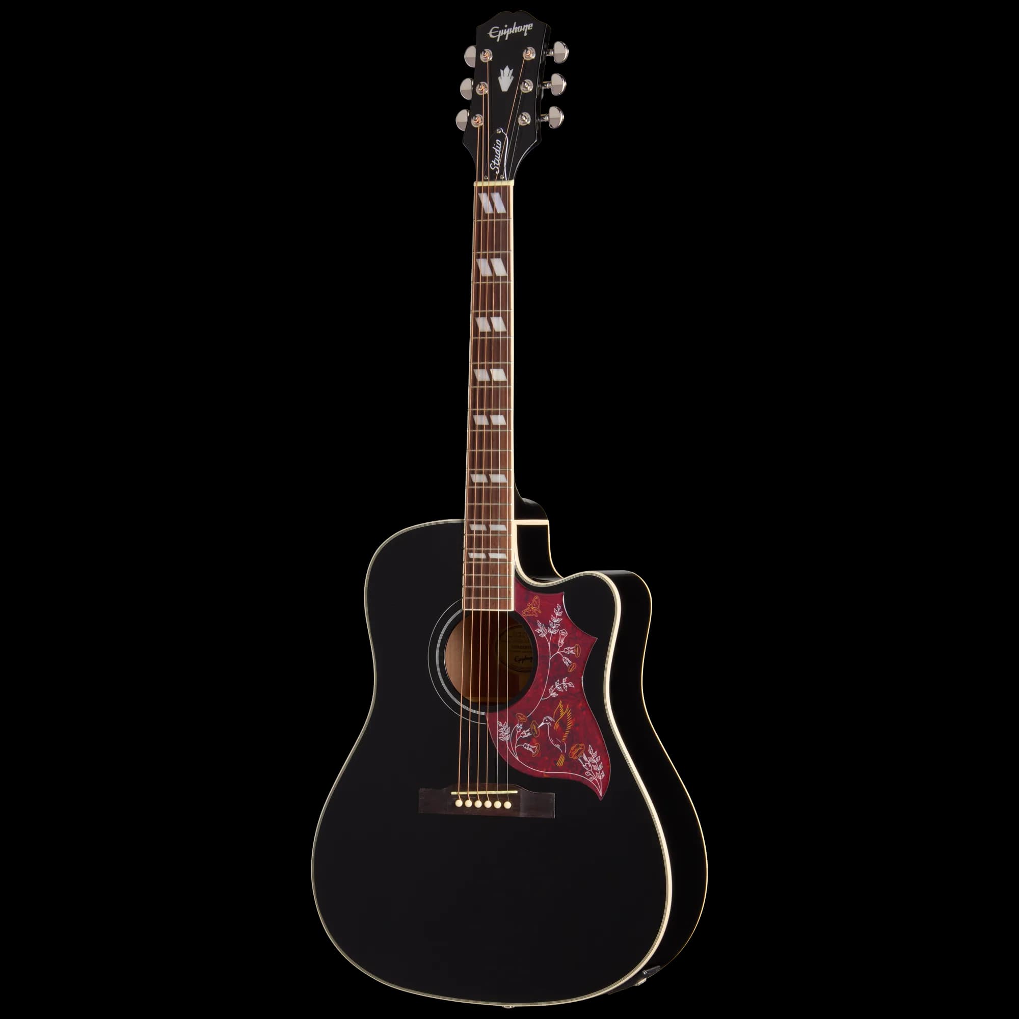 Epiphone Hummingbird Studio EC, Ebony, Exclusive — photo 3
