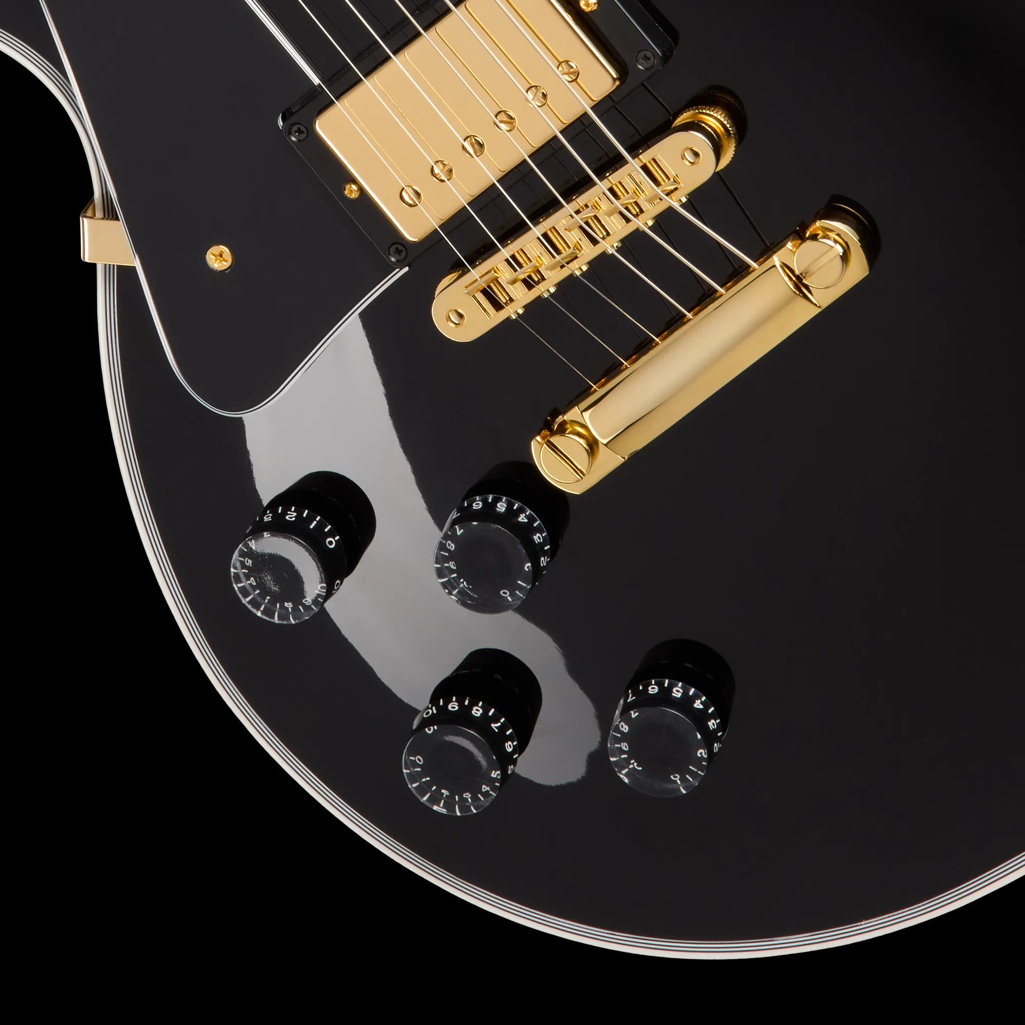 Gibson Les Paul Custom, Left-Handed, Ebony — photo 8