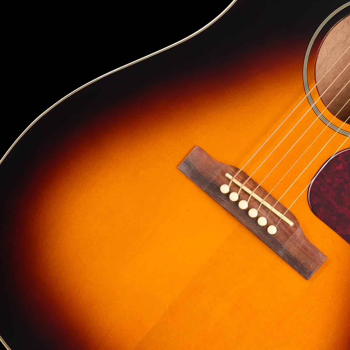 Epiphone J-45 Studio EC, Vintage Sunburst — photo 7