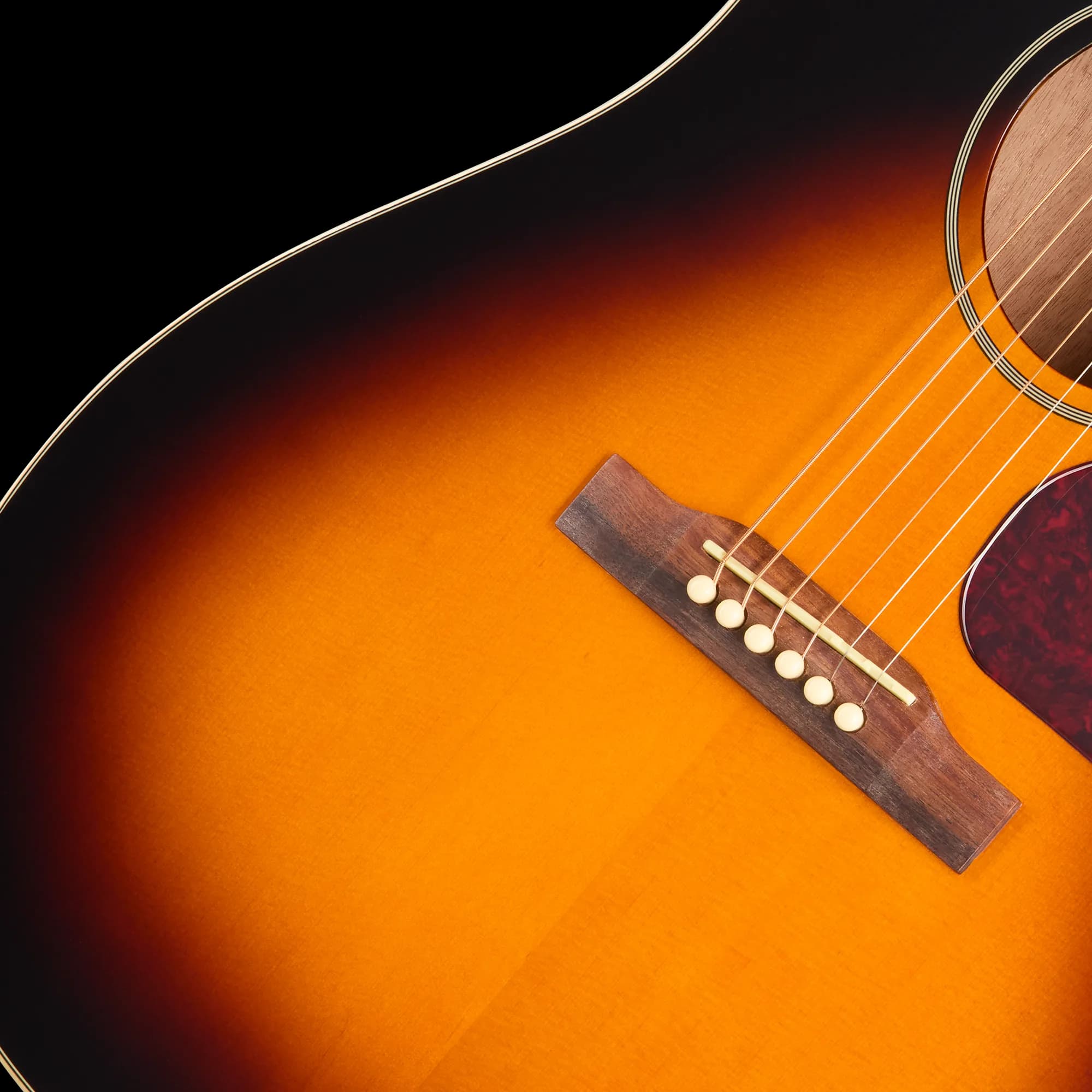 Epiphone J-45 Studio EC, Vintage Sunburst — photo 7