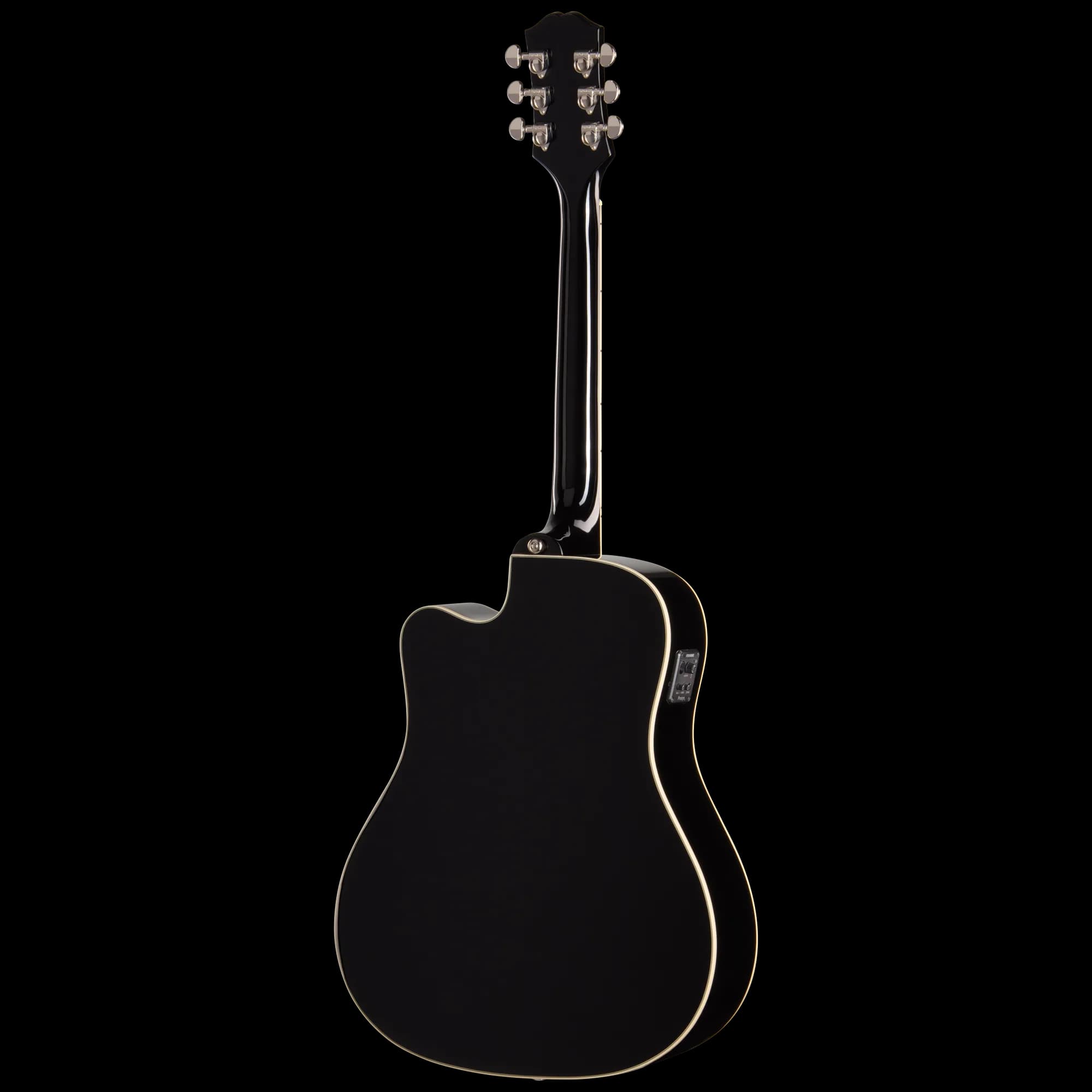Epiphone Hummingbird Studio EC, Ebony, Exclusive — photo 4