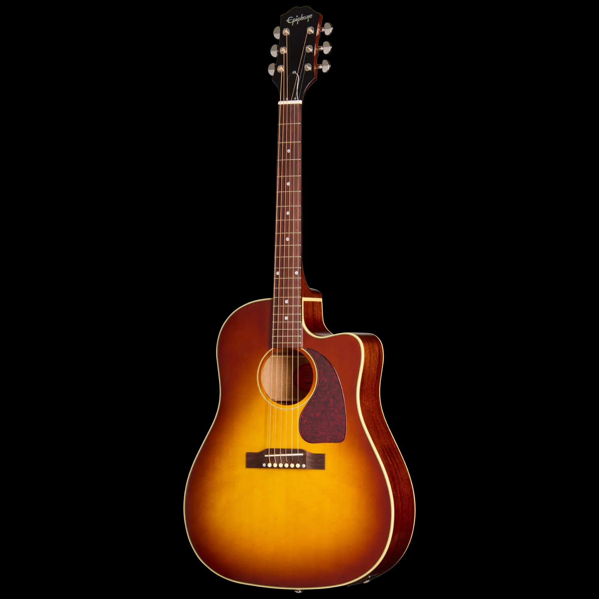 Epiphone J-45 Standard EC, Honey Burst — photo 3