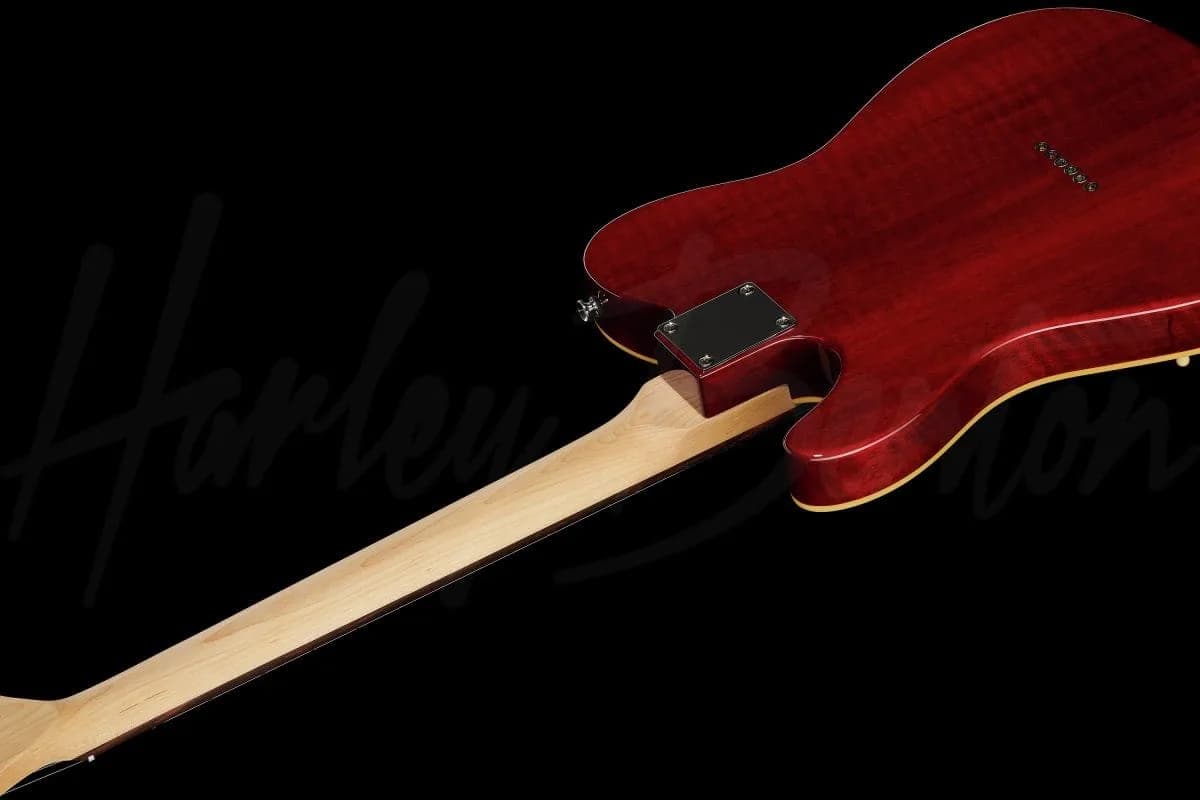 Harley Benton TE-90QM Trans Red — photo 8