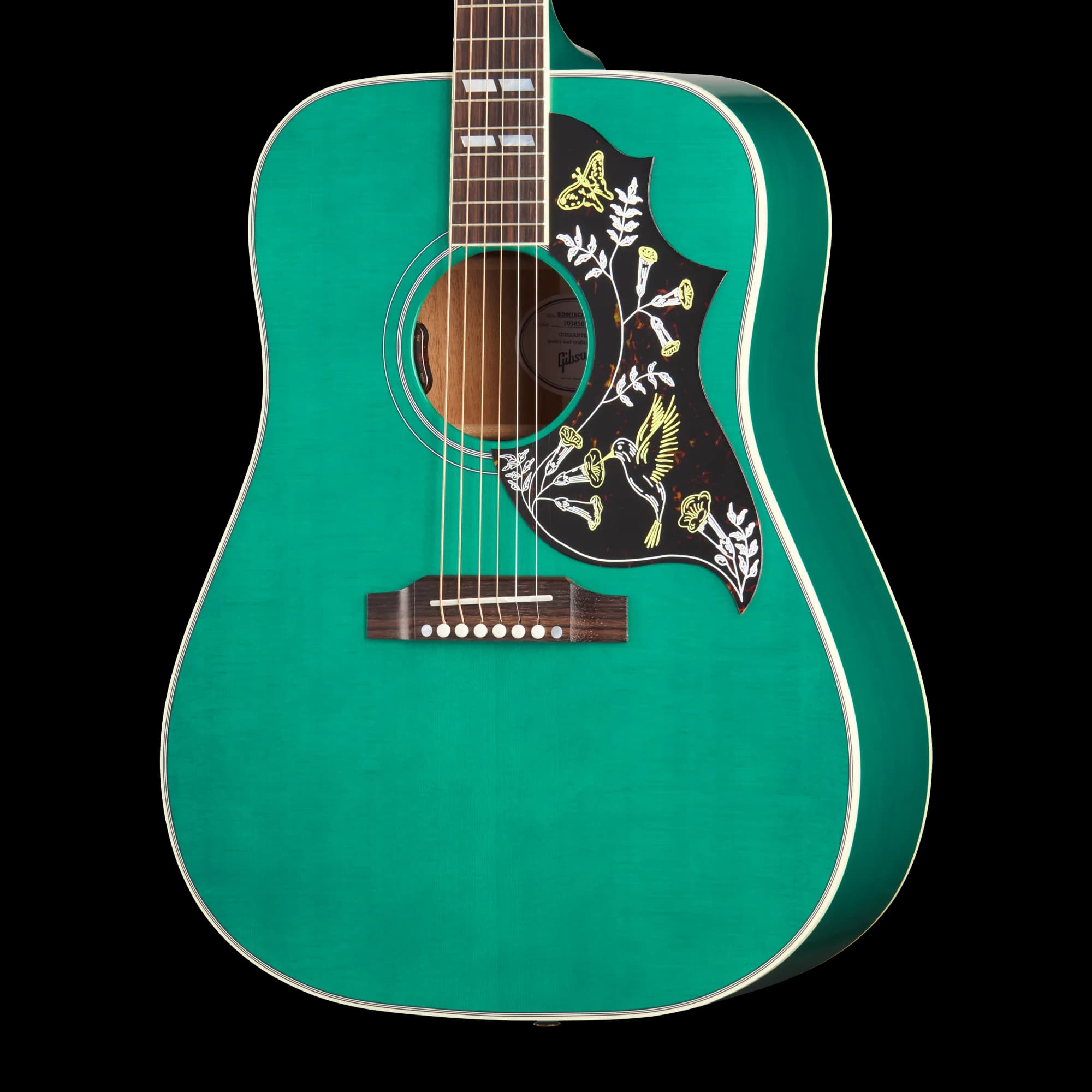 Gibson Hummingbird Standard, Translucent Teal