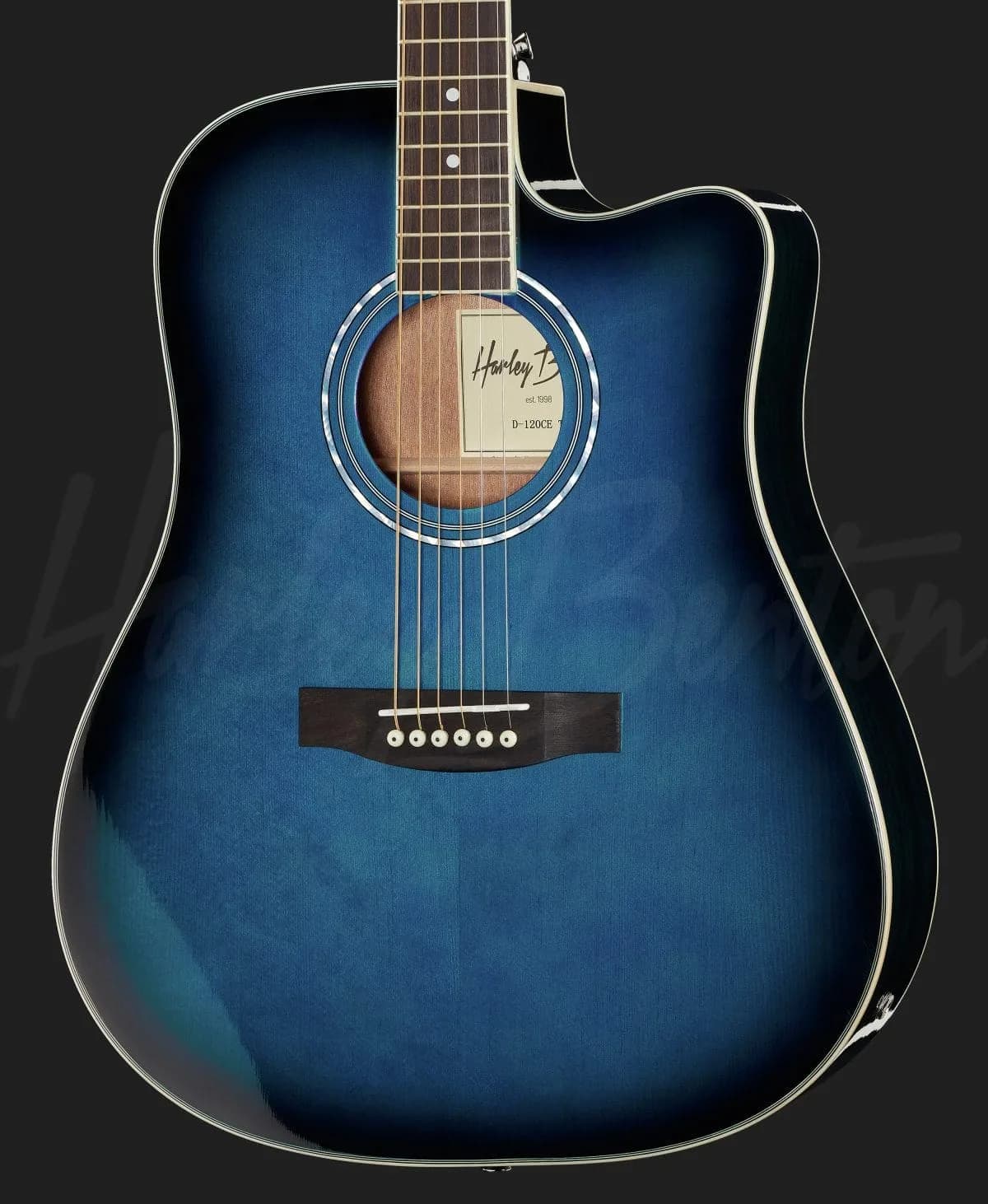 Harley Benton D-120CE TB — photo 4