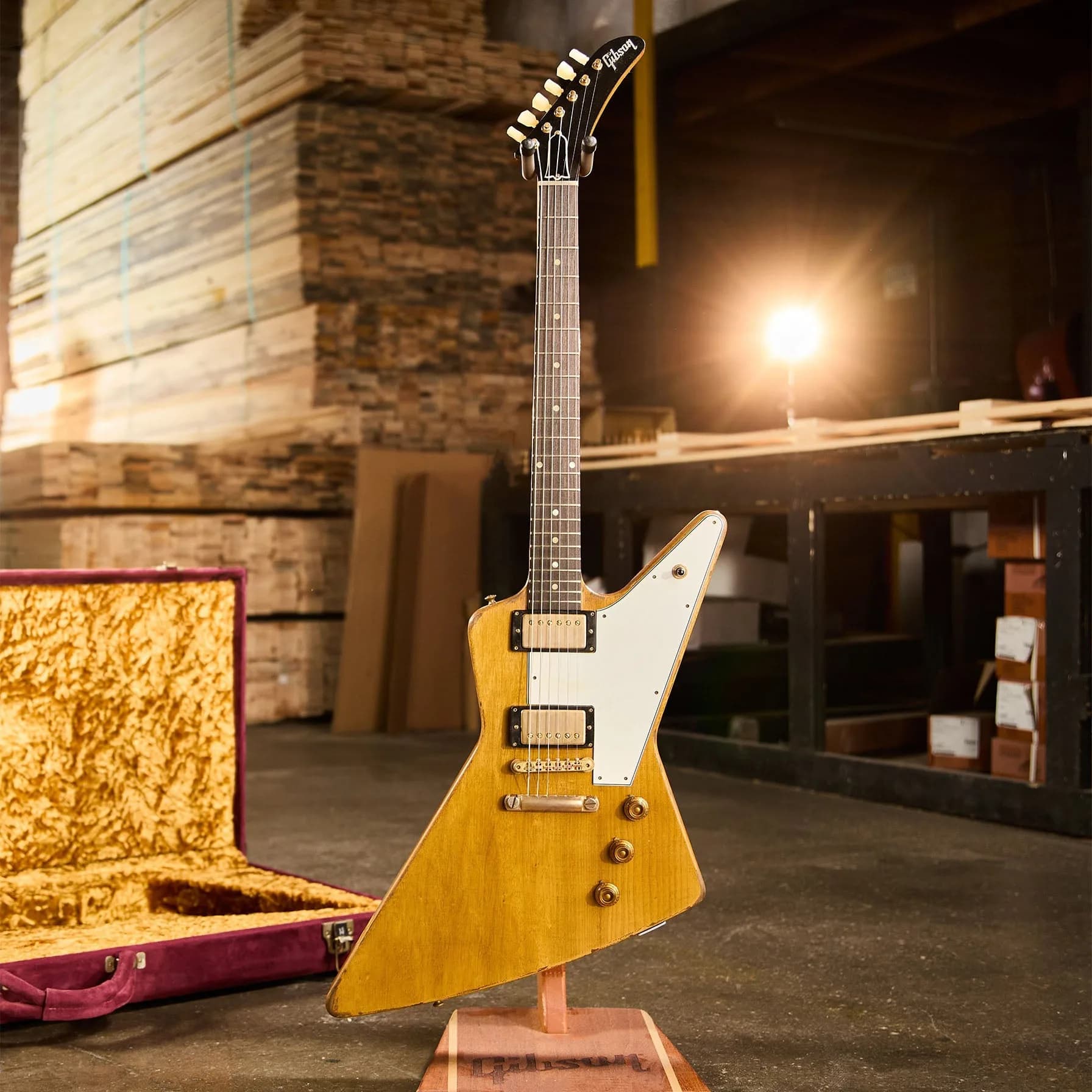 Gibson Leo Scala Heavy Addiction Explorer #1, Natural — photo 7