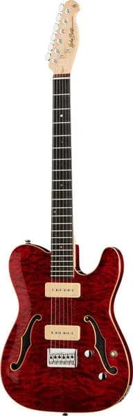 Harley Benton TE-90QM Trans Red