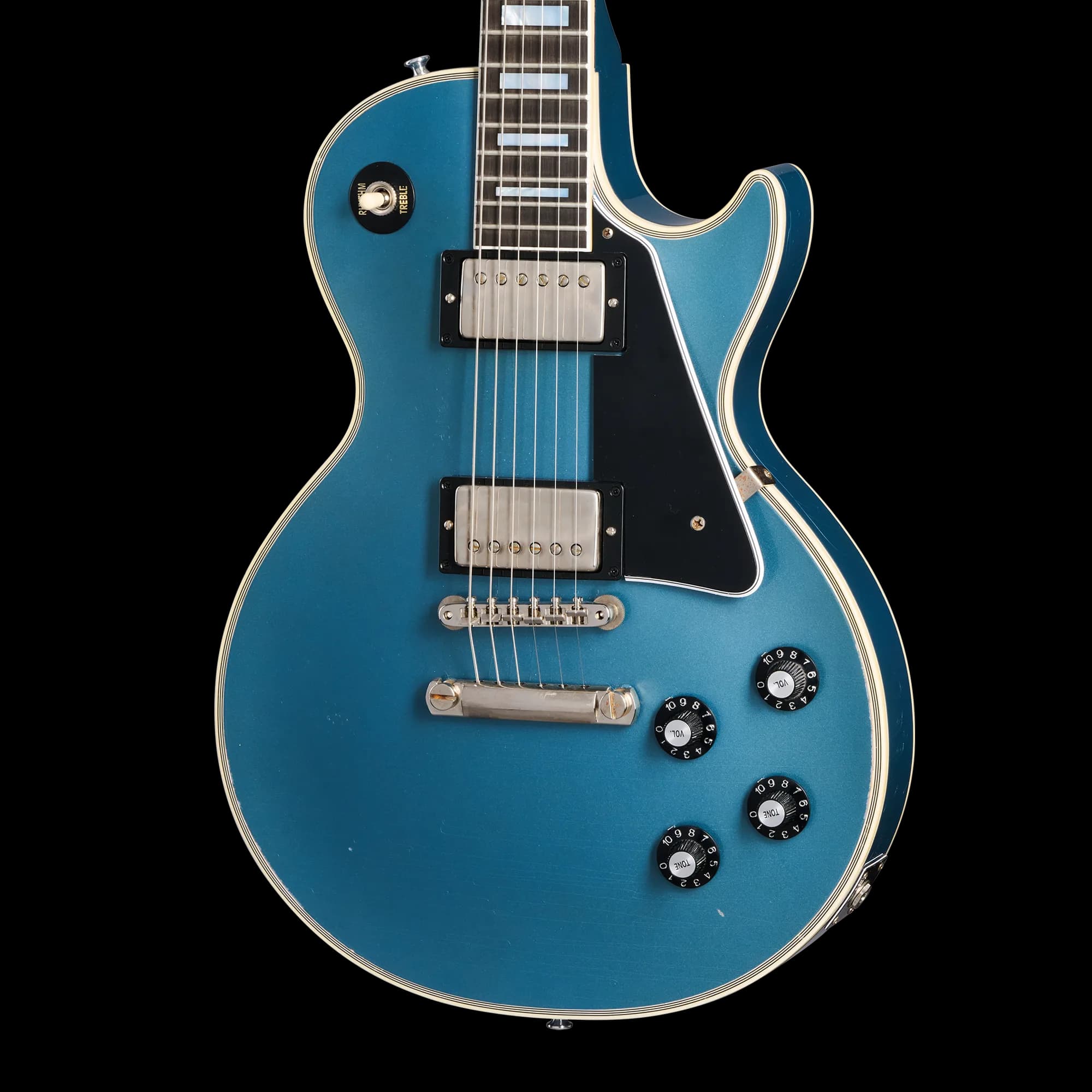 Gibson 1968 Les Paul Custom Reissue, Light Aged, Antique Pelham Blue