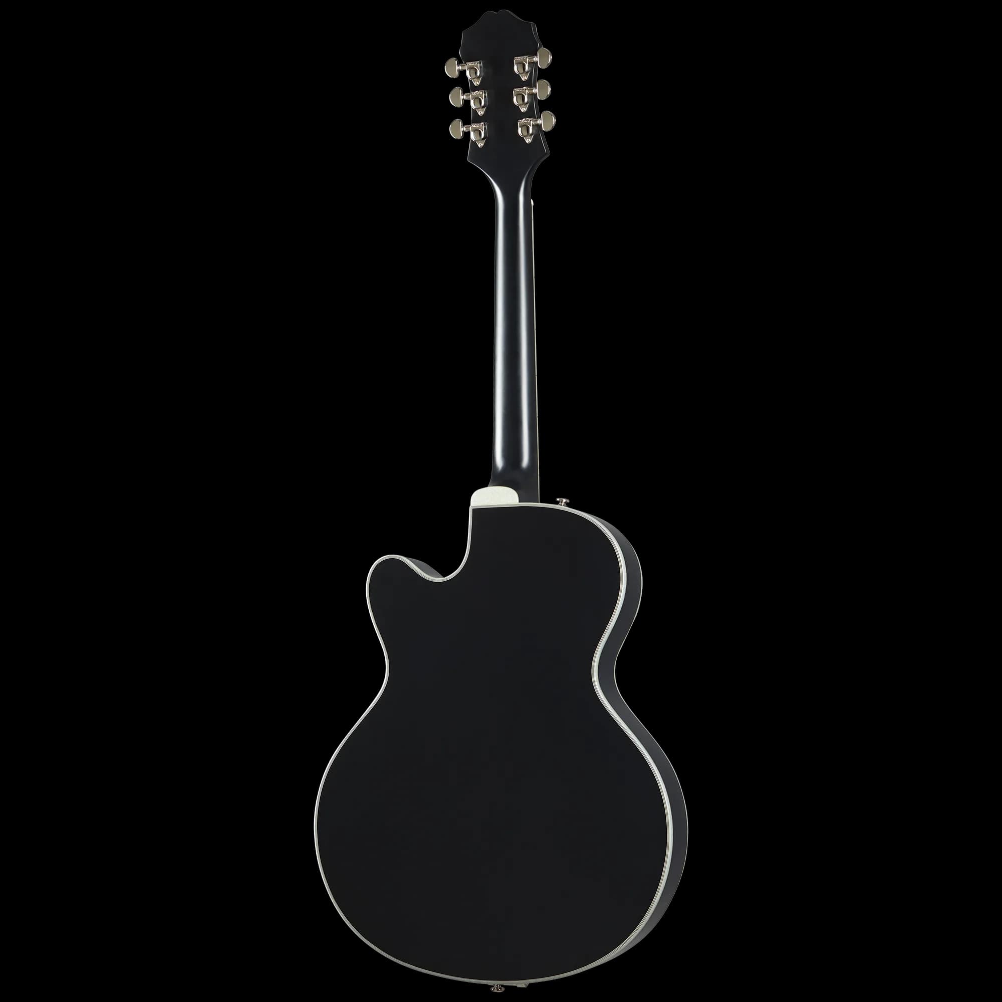 Epiphone Emperor Swingster, Black Aged Gloss — photo 4
