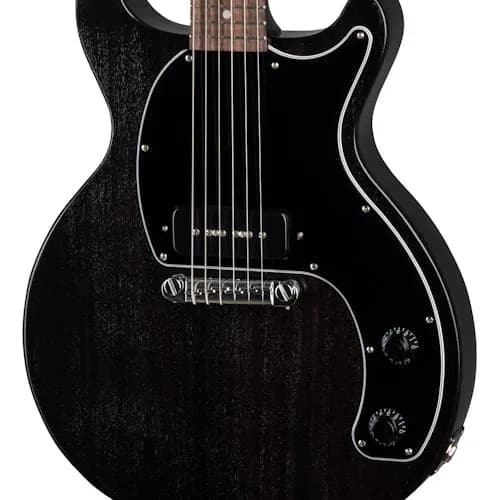 Gibson Les Paul Junior Tribute DC, Worn Ebony (Gibson Gig Bag Included) — photo 4