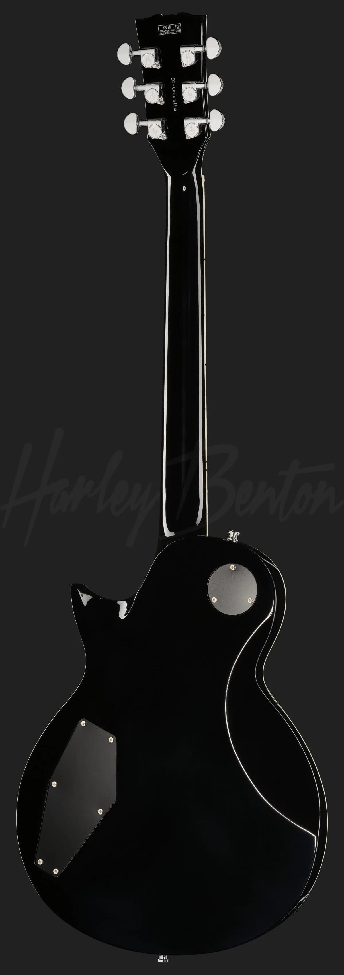 Harley Benton SC-Custom III Silver Sparkle — photo 3