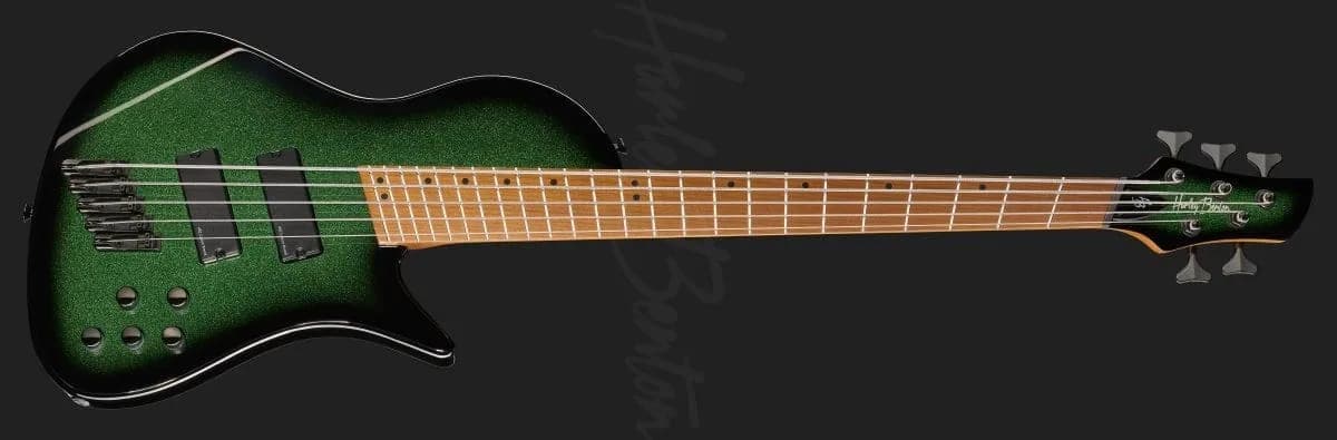 Harley Benton MSB-5 Emerald Sparkle (ESP) — photo 2
