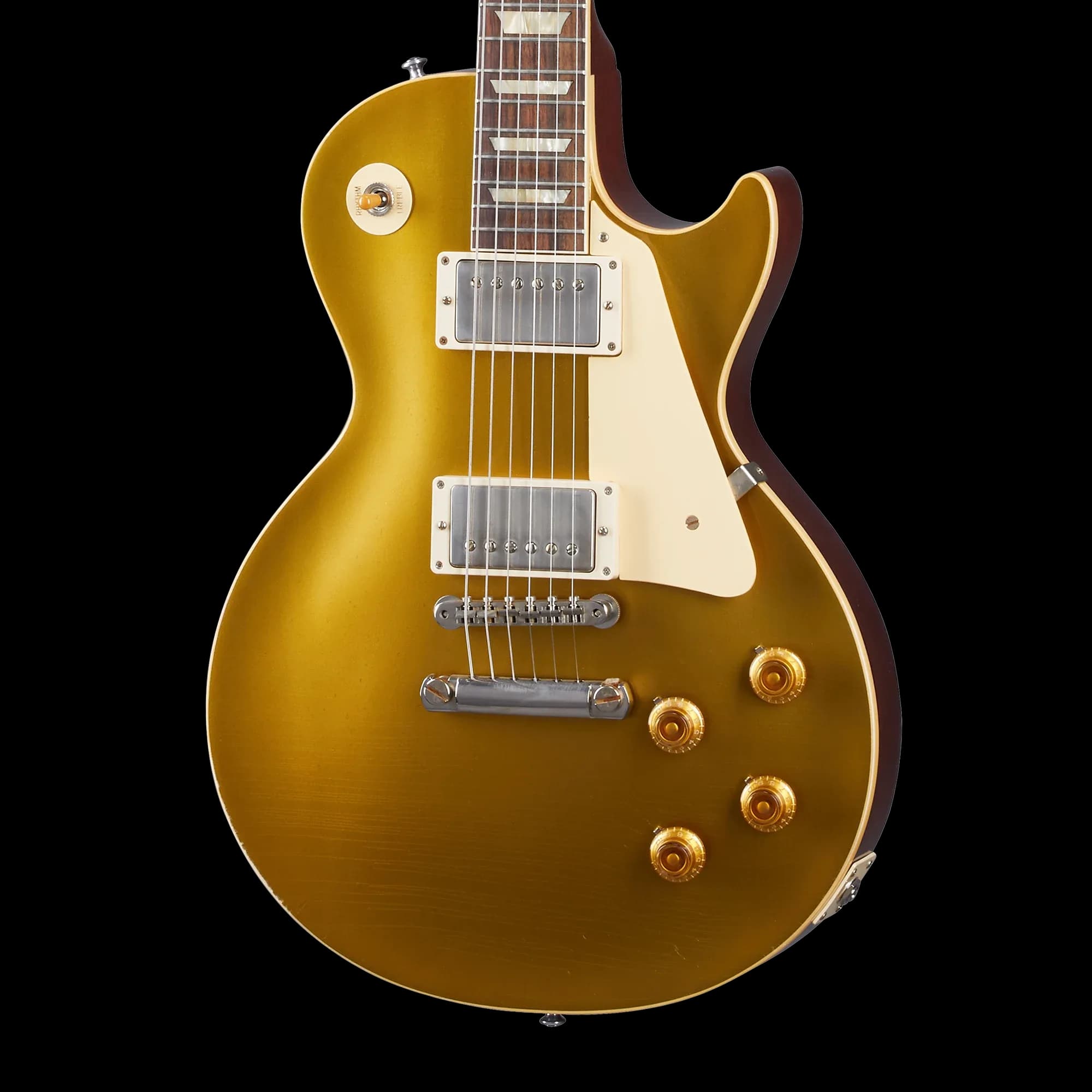 Gibson 1957 Les Paul Goldtop Darkback Reissue, Light Aged, Double Gold with Dark Back
