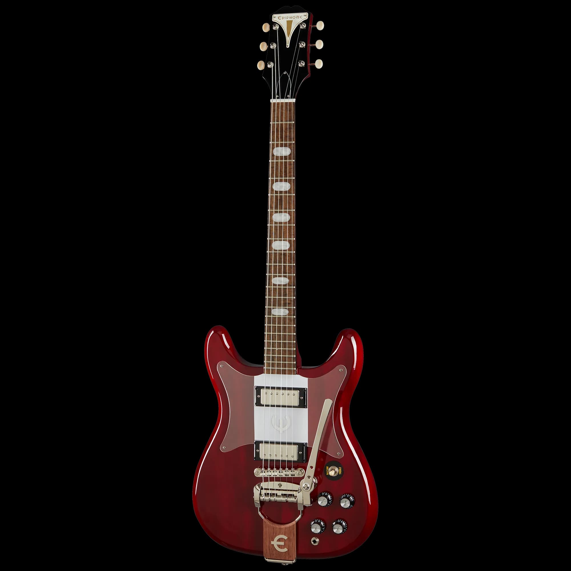 Epiphone Crestwood Custom, Cherry — photo 3