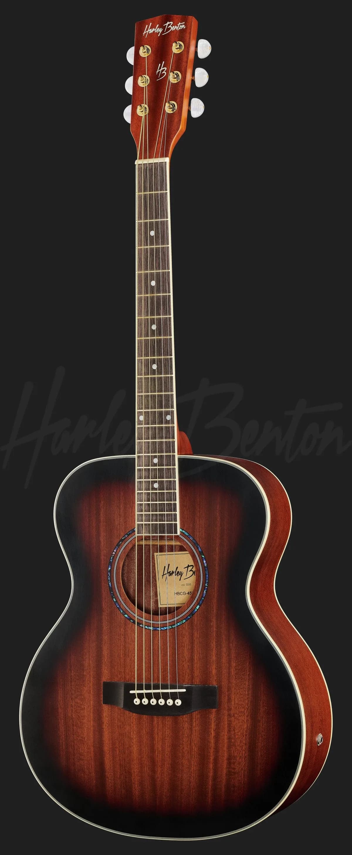Harley Benton CG-45E Vintage Sunburst — photo 2