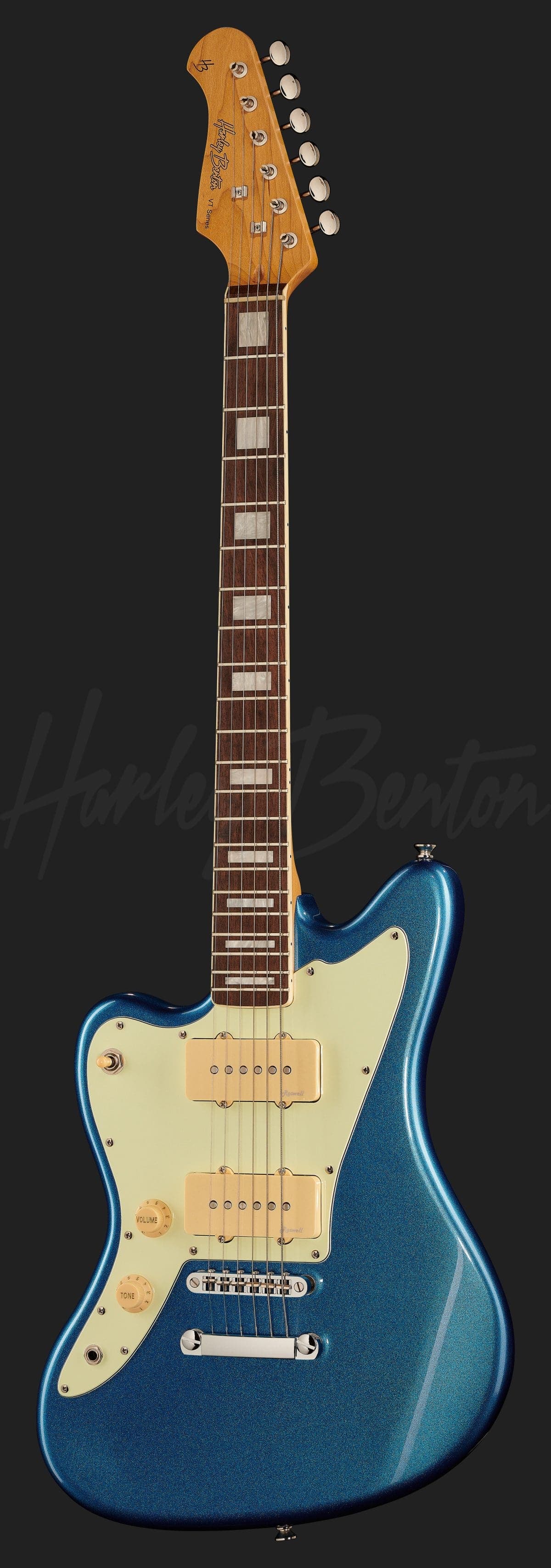 Harley Benton JA-60LH CC Lake Placid Blue — photo 2
