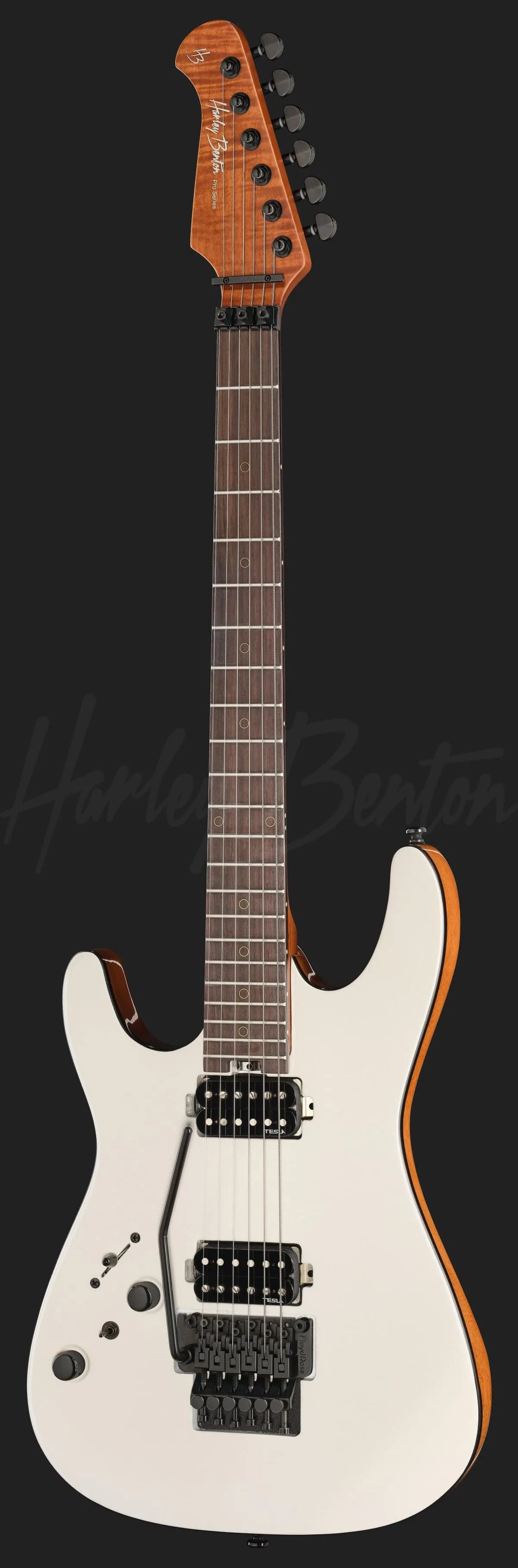 Harley Benton Fusion-IV HH LH RW FR WM — photo 2