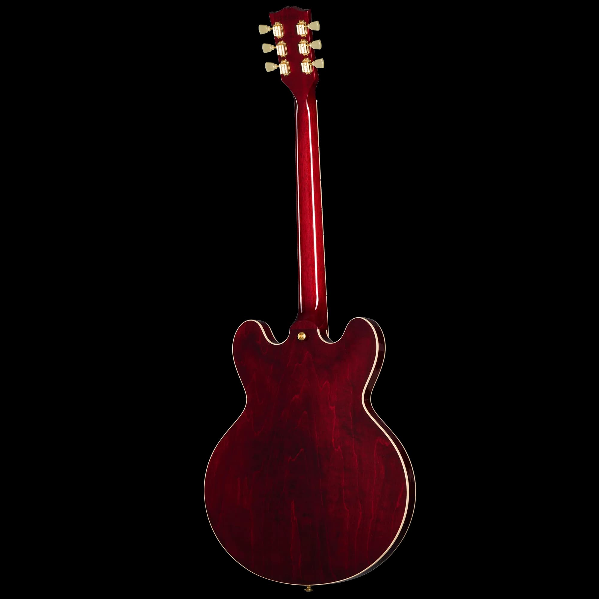 Gibson ES-345 Gold Hardware, Wine Red, Exclusive — photo 4