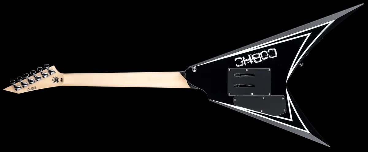 ESP Alexi Sawtooth Se Black w/White Pinstripe — photo 2