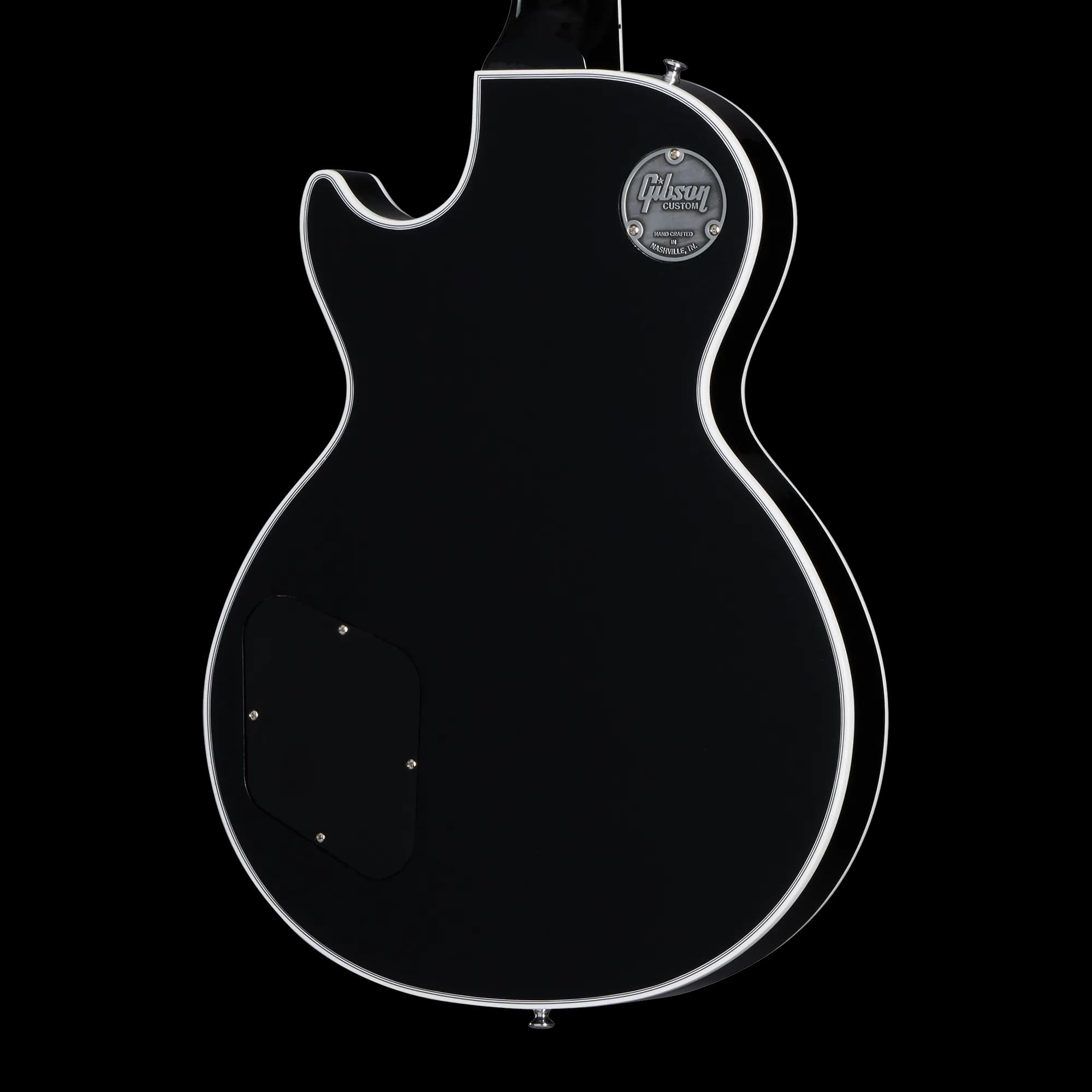 Gibson Les Paul Custom, Nickel Hardware, Ebony, Exclusive — photo 2
