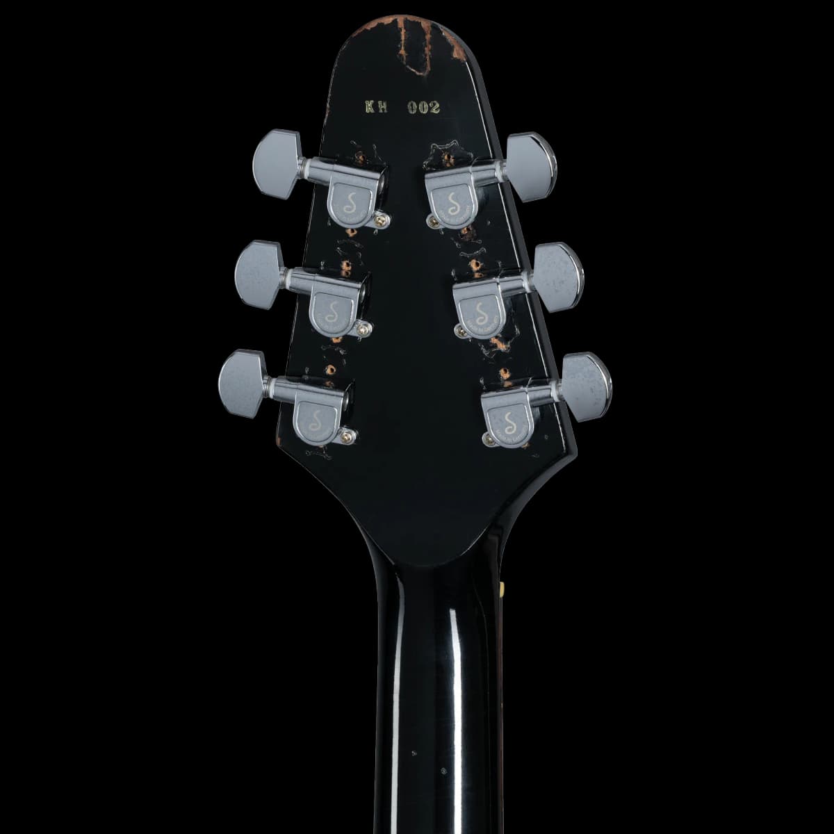 Gibson Kirk Hammett 1979 Flying V, Ebony — photo 5