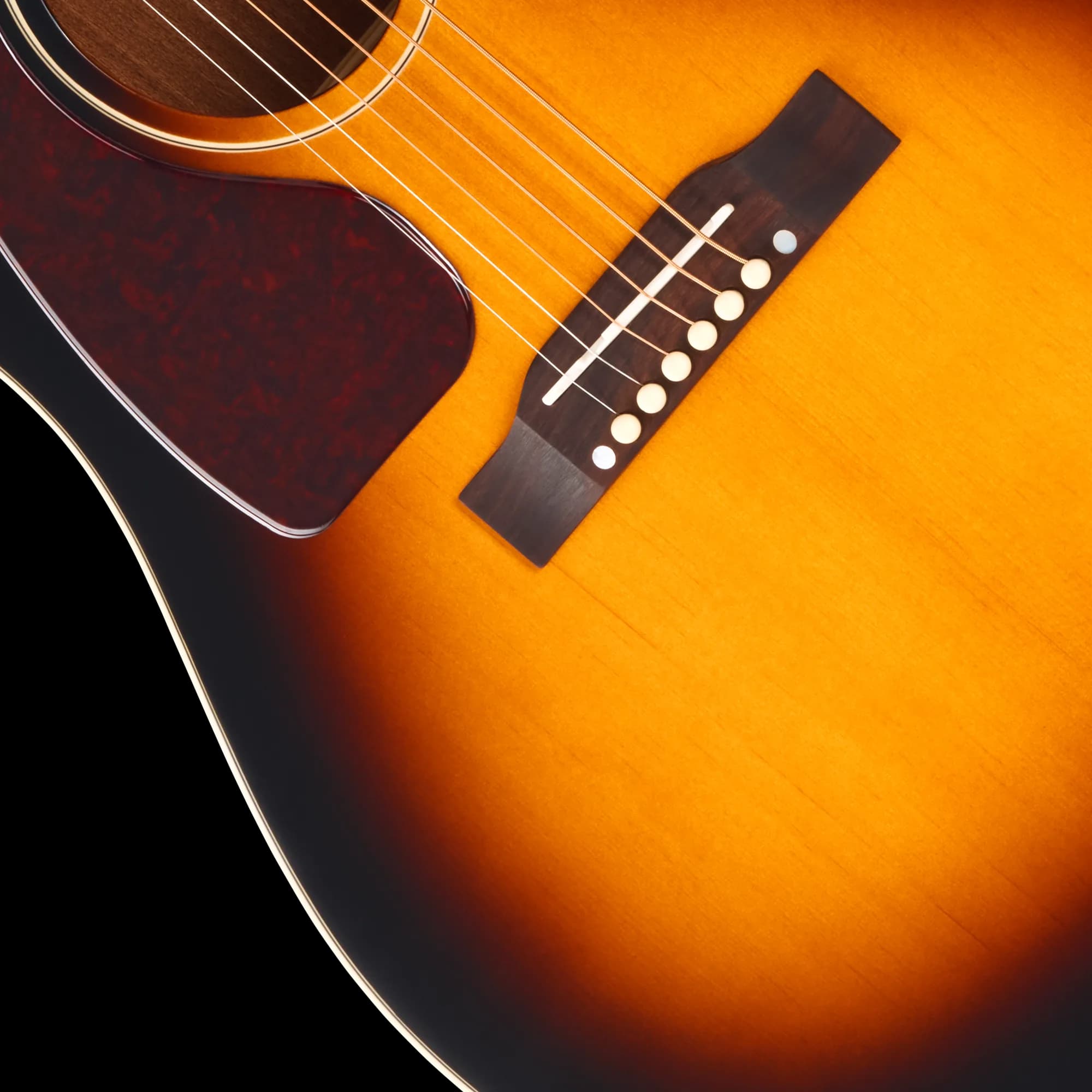 Epiphone J-45 Standard, Left-Handed, Vintage Sunburst — photo 8