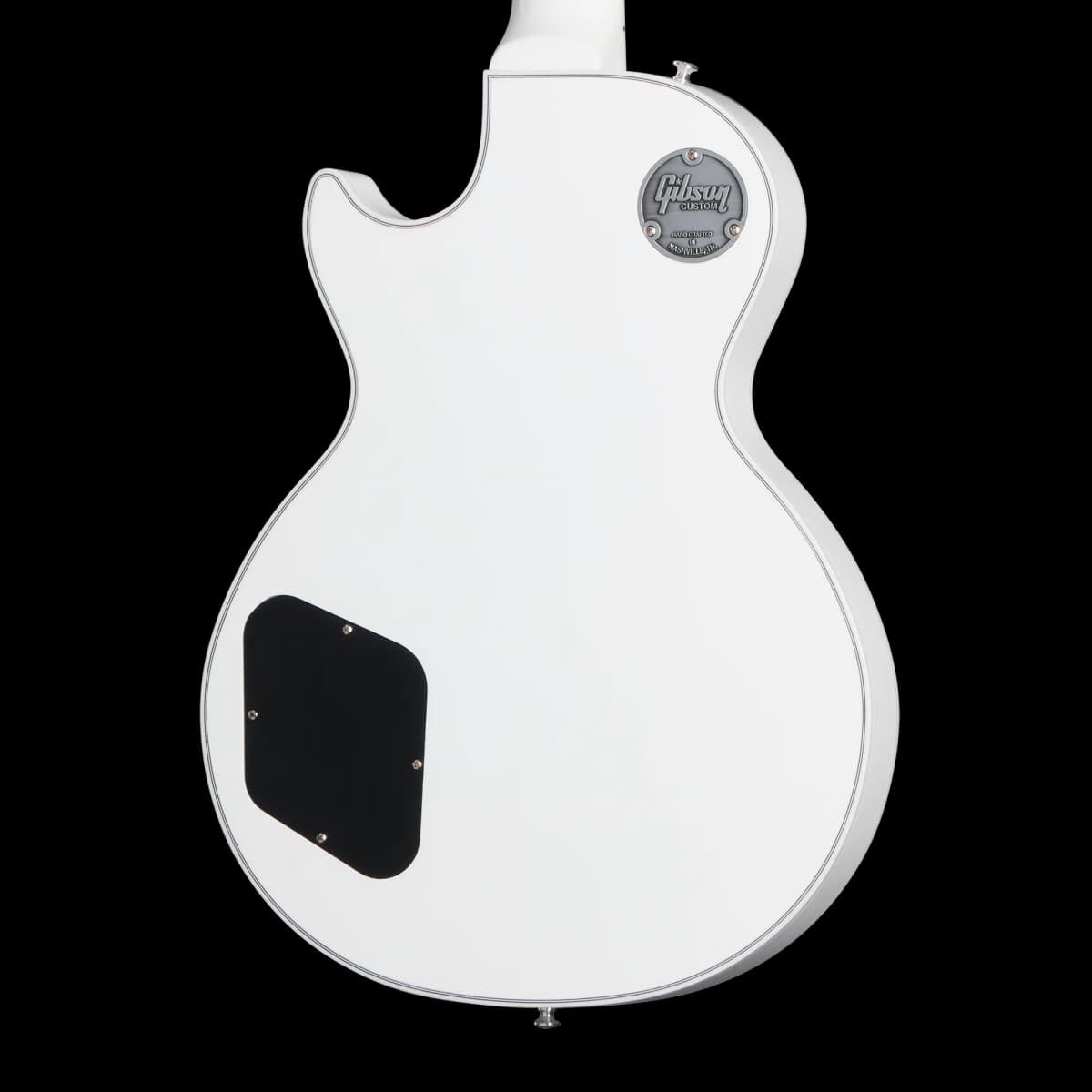 Gibson Les Paul Custom, Nickel Hardware, Alpine White, Exclusive — photo 2