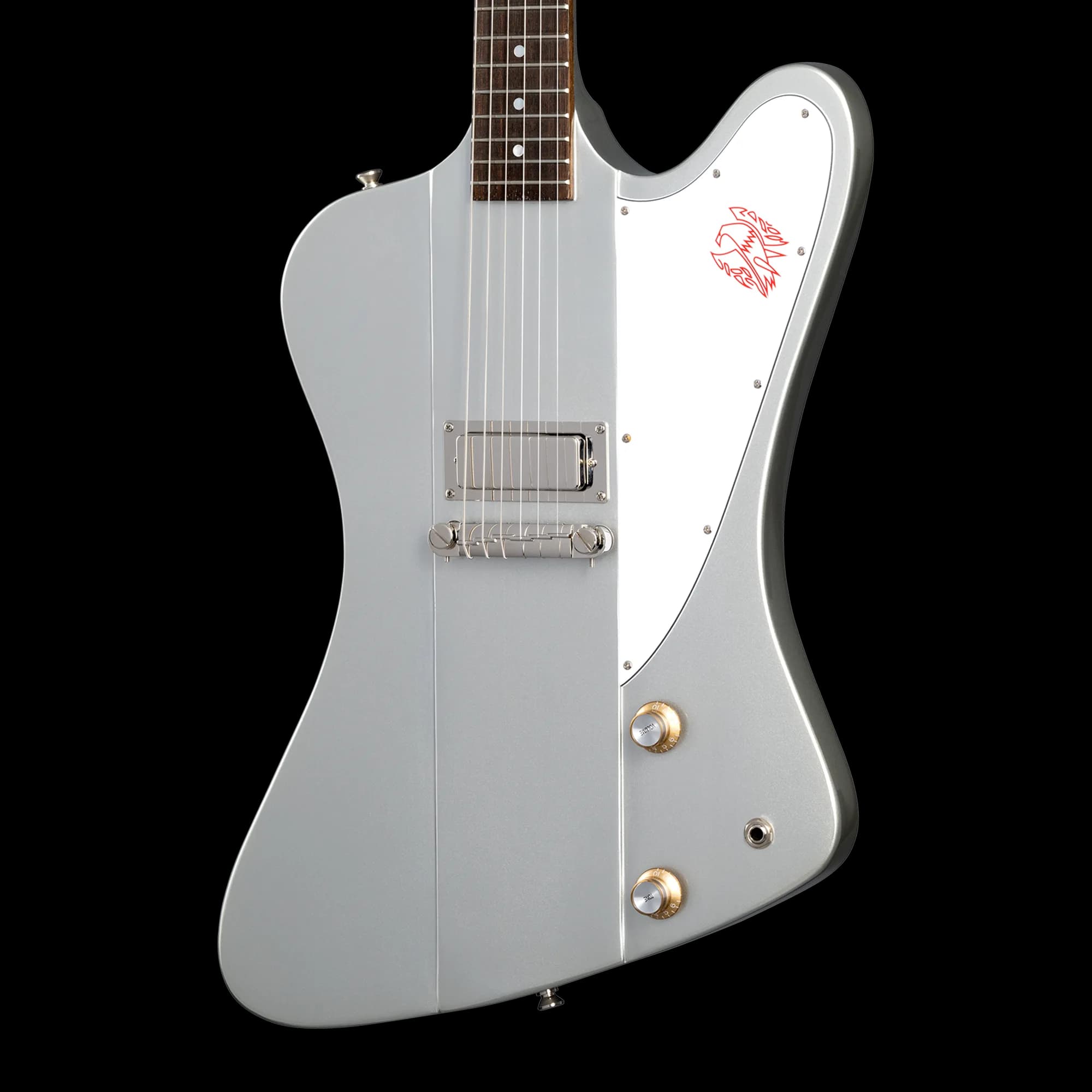 Epiphone IGC 1963 Firebird I, Silver Mist