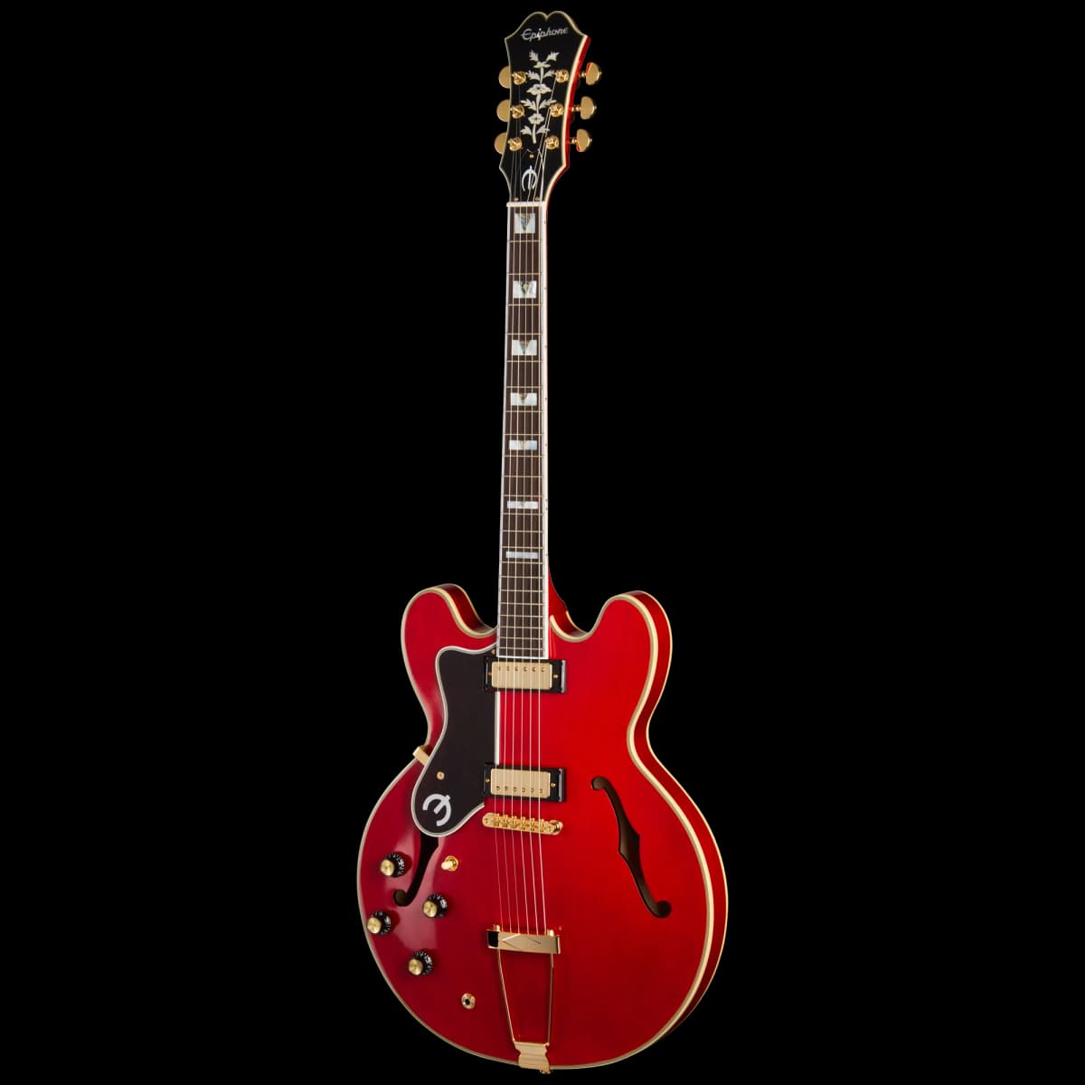 Epiphone Masterbilt Gem Archer Sheraton, Left-Handed, Cherry Red — photo 3