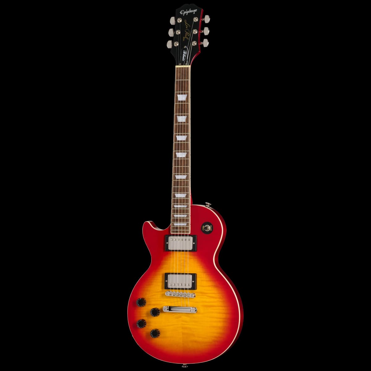 Epiphone Les Paul Tribute Plus, Left-Handed, Heritage Cherry Sunburst — photo 3