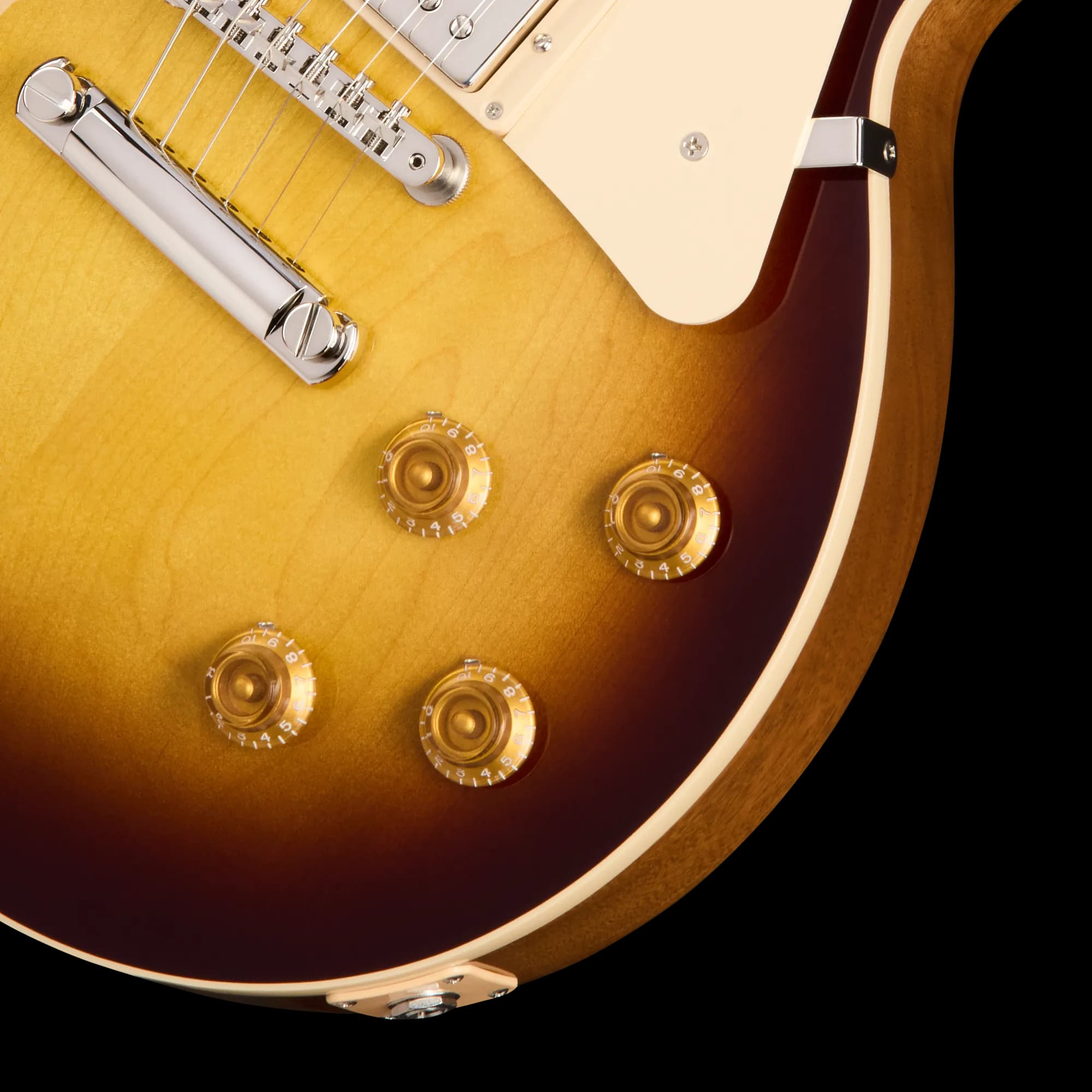 Gibson Les Paul Standard 50s Plain Top, Tobacco Burst, Exclusive — photo 7