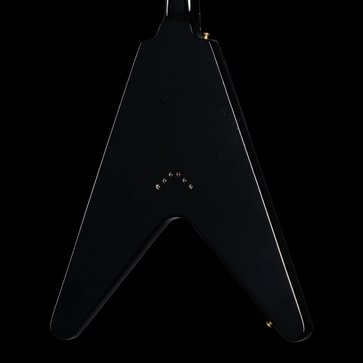 Gibson 1958 Korina Flying V Reissue, Light Aged, Ebony — photo 2