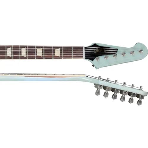 Gibson 1963 Firebird V with Maestro Vibrola, Heavy Aged, Antique Frost Blue — photo 6
