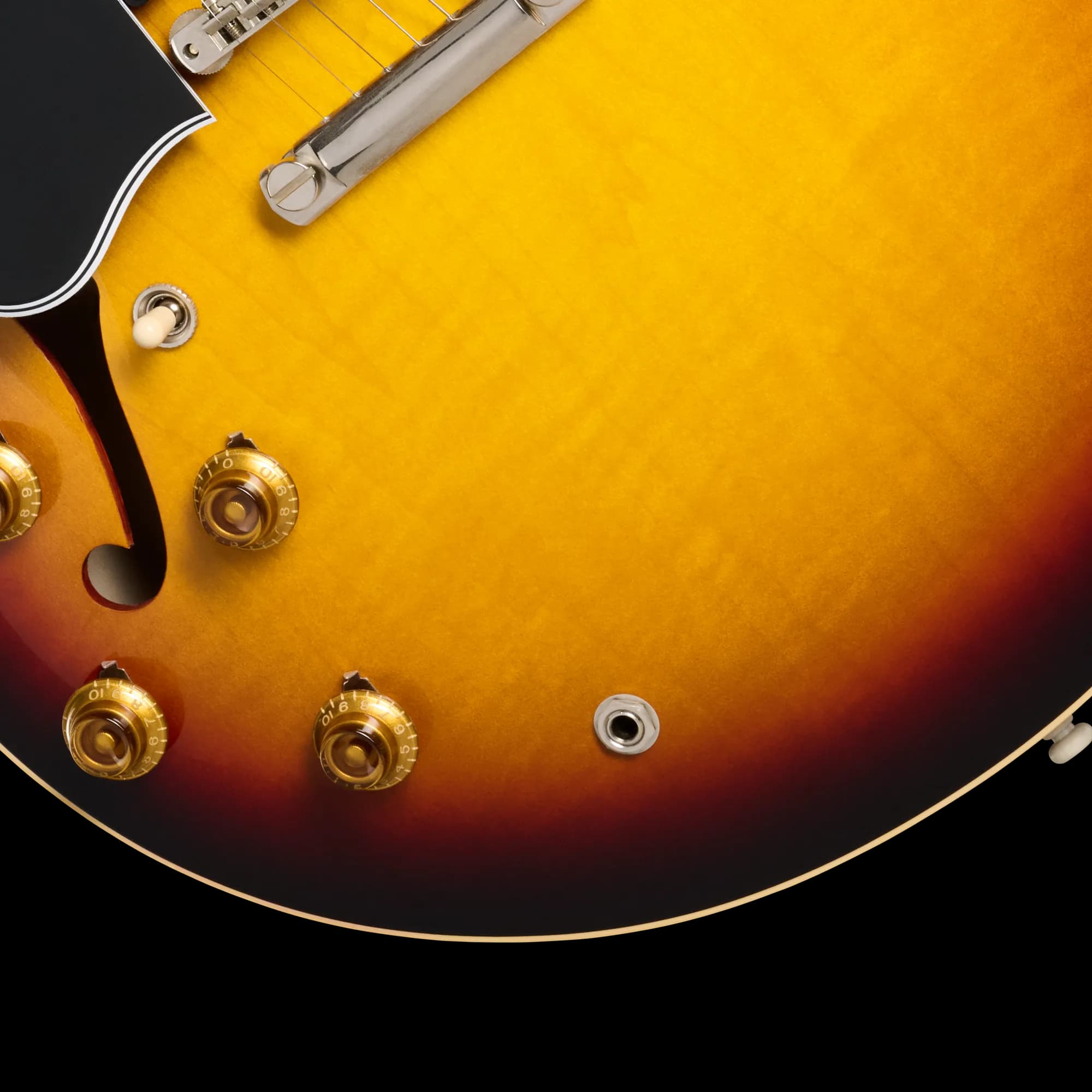 Gibson 1959 ES-335 Reissue, Left-Handed, VOS, Vintage Burst — photo 7