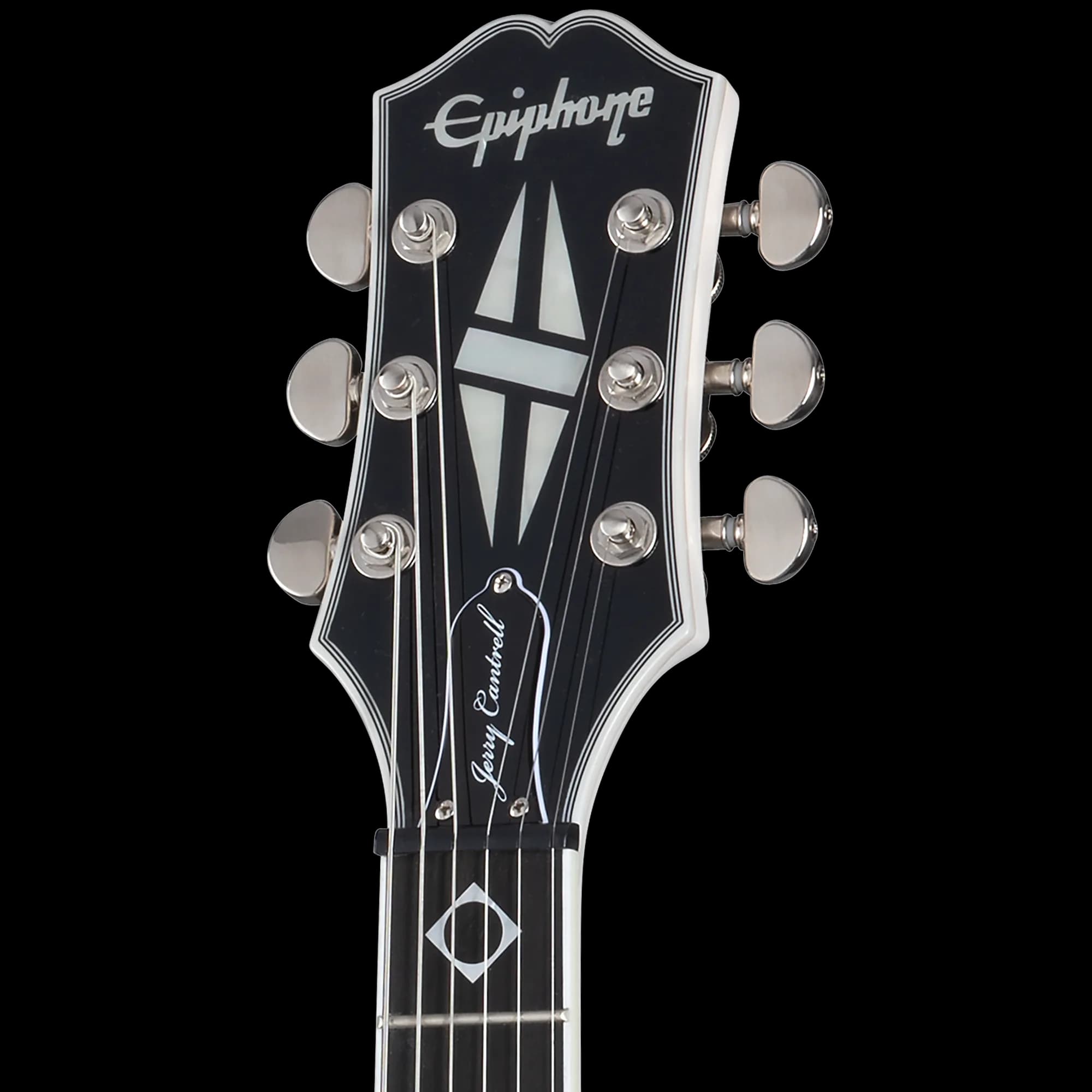 Epiphone Jerry Cantrell Les Paul Custom Prophecy, Bone White — photo 5