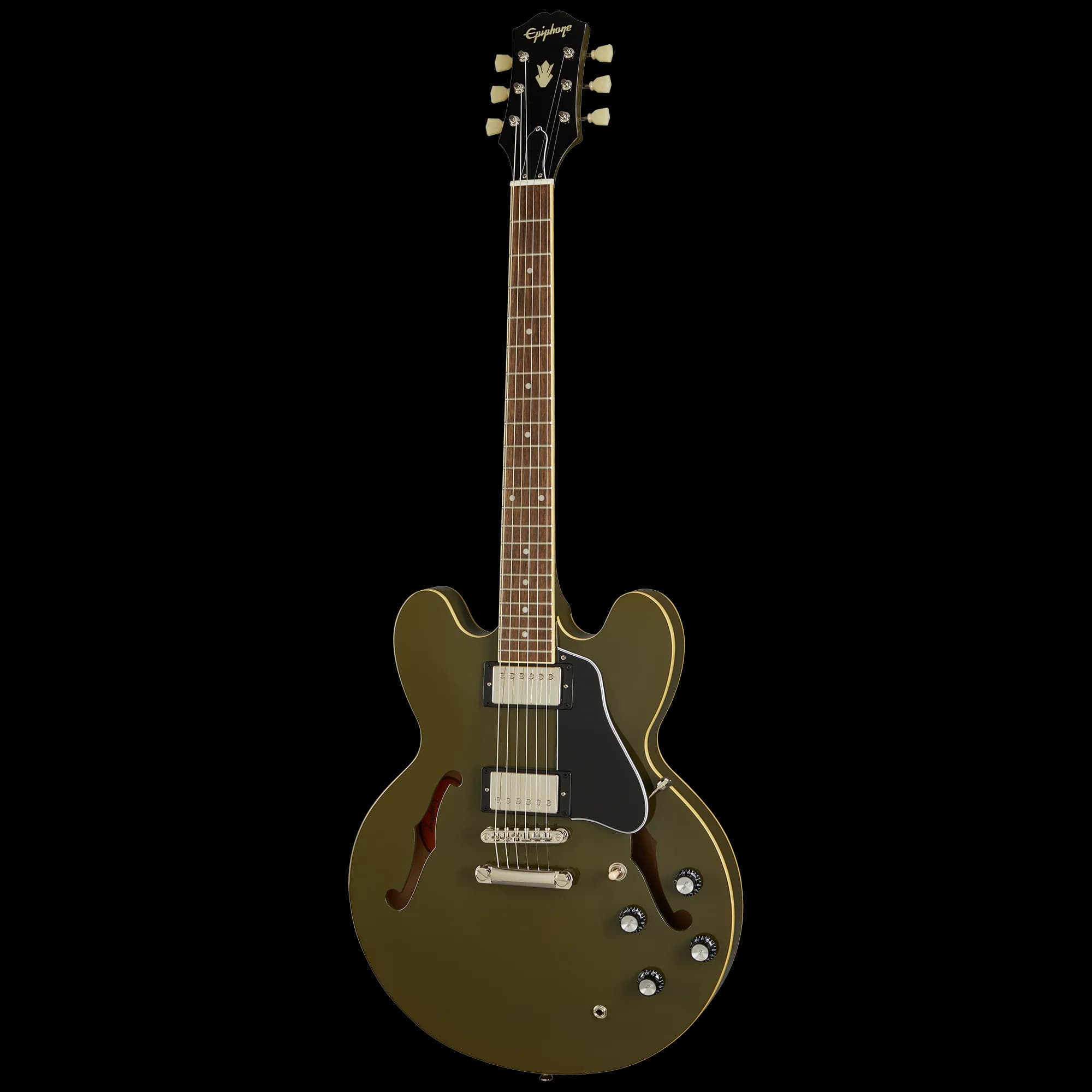 Epiphone ES-335, Olive Drab — photo 3