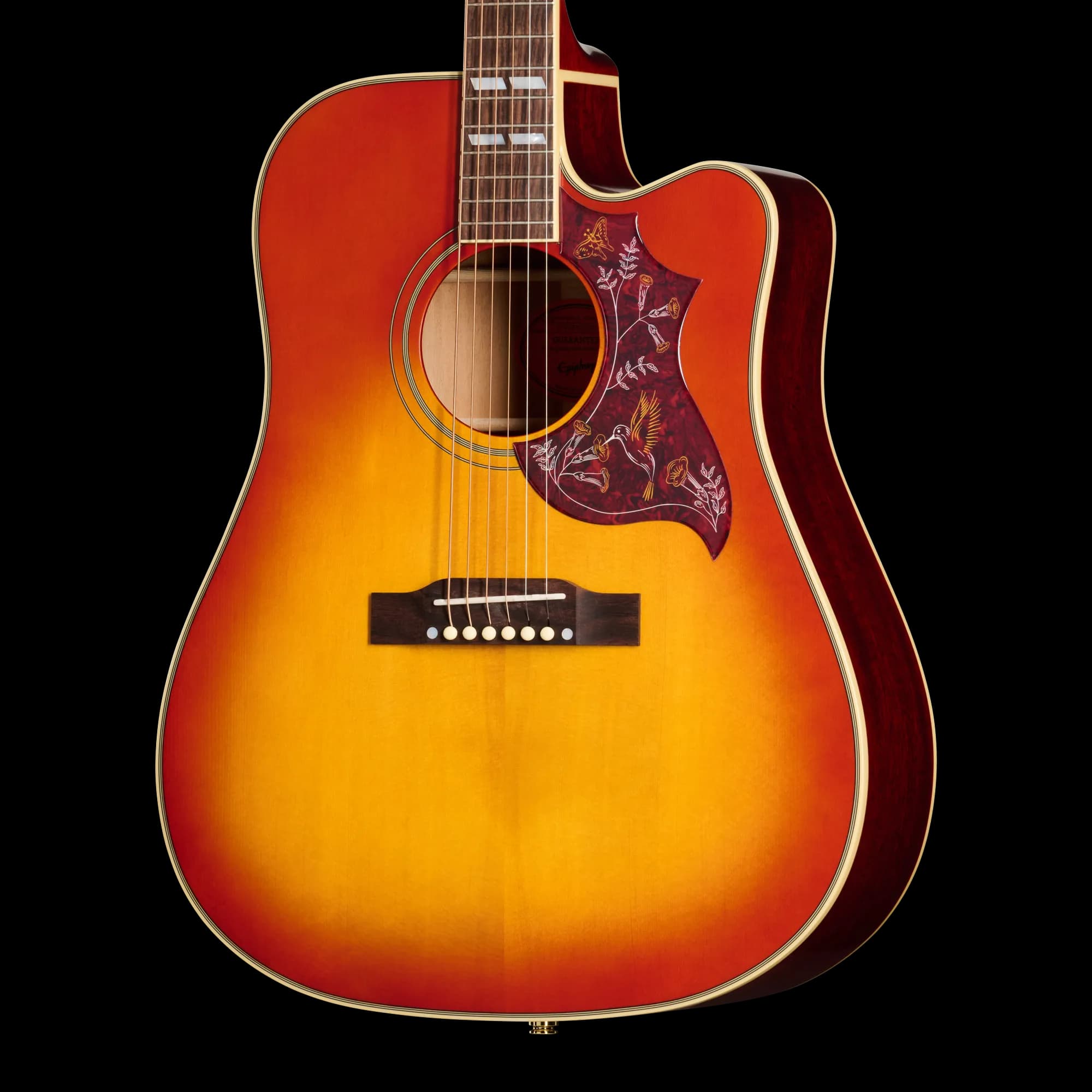 Epiphone Hummingbird Standard EC, Cherry Sunburst