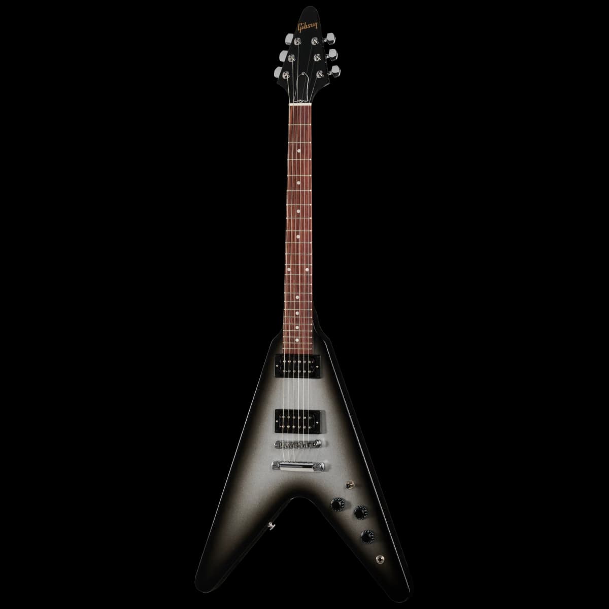 Gibson Flying V 80s, Silverburst, Exclusive — photo 3