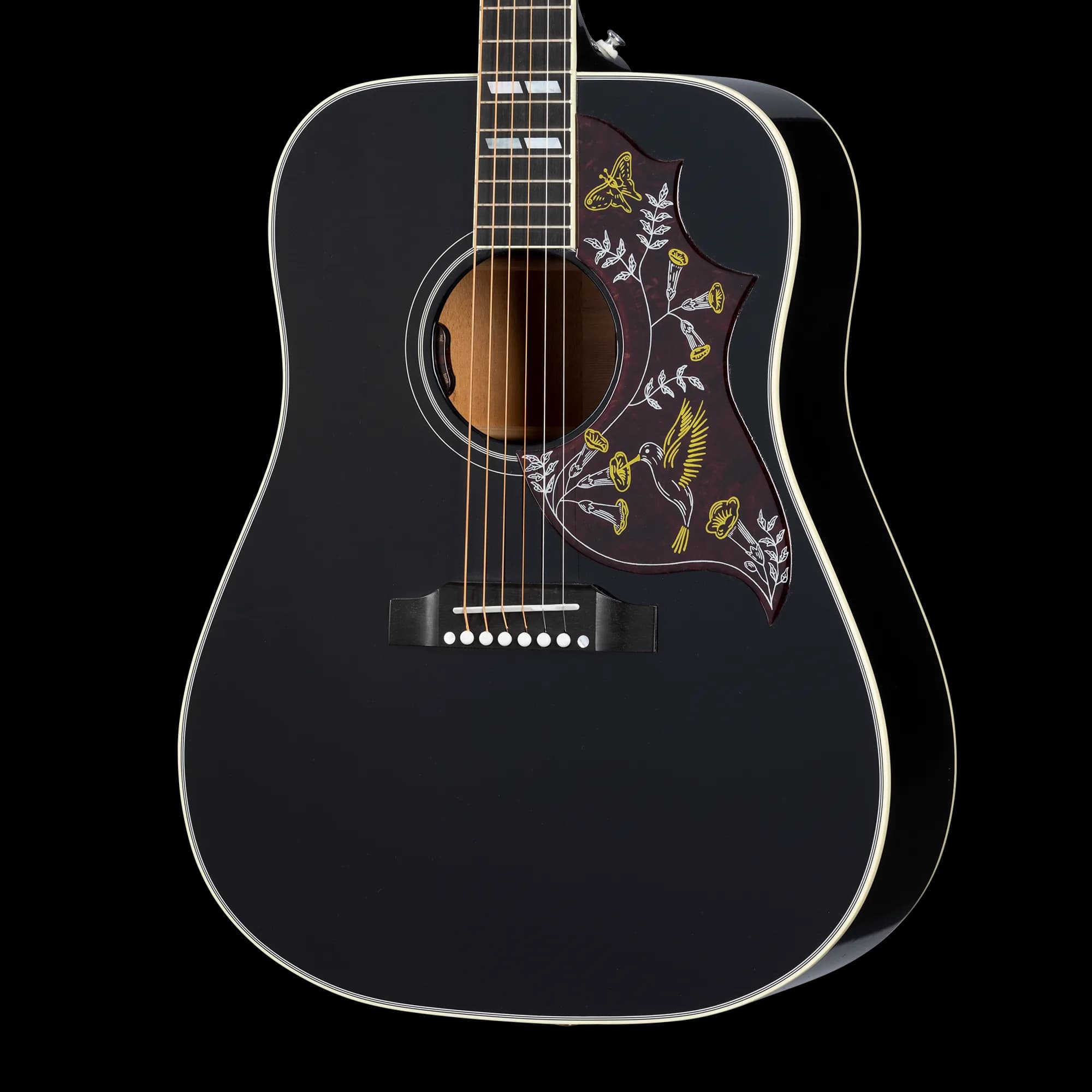 Gibson Hummingbird Standard, Ebony, Exclusive