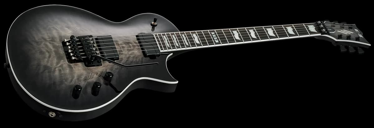 ESP E-II Eclipse Fr Charcoal Burst — photo 3