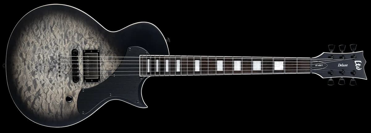ESP EC-01FT Charcoal Burst Satin