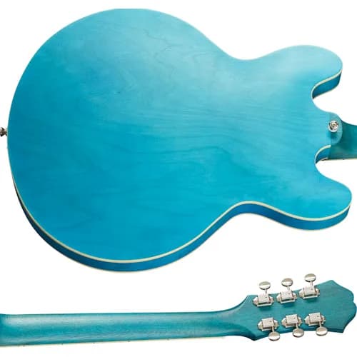 Epiphone Casino, Worn Blue Denim — photo 6