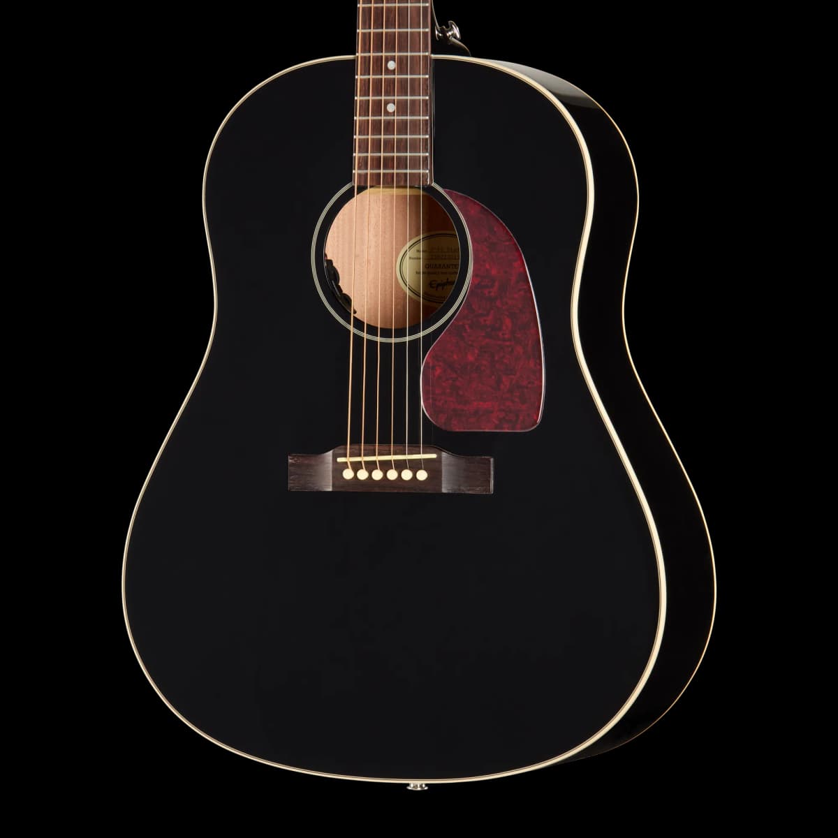 Epiphone J-45 Studio, Ebony, Exclusive