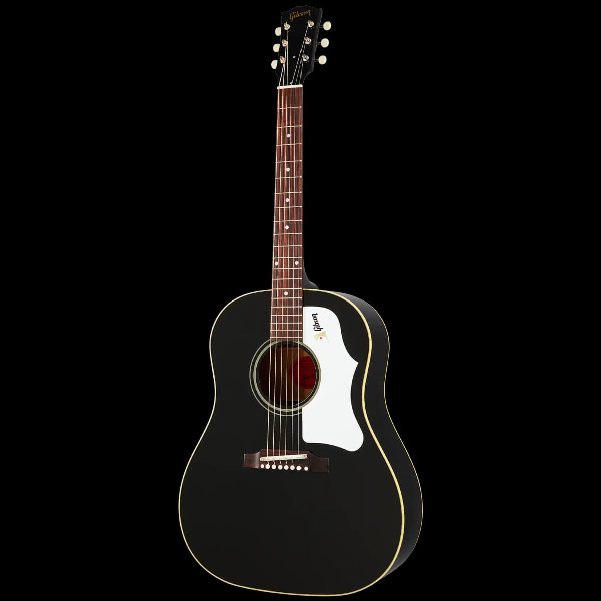 Gibson J-45 60s Original, Adj Saddle (No pickup), Ebony — photo 2